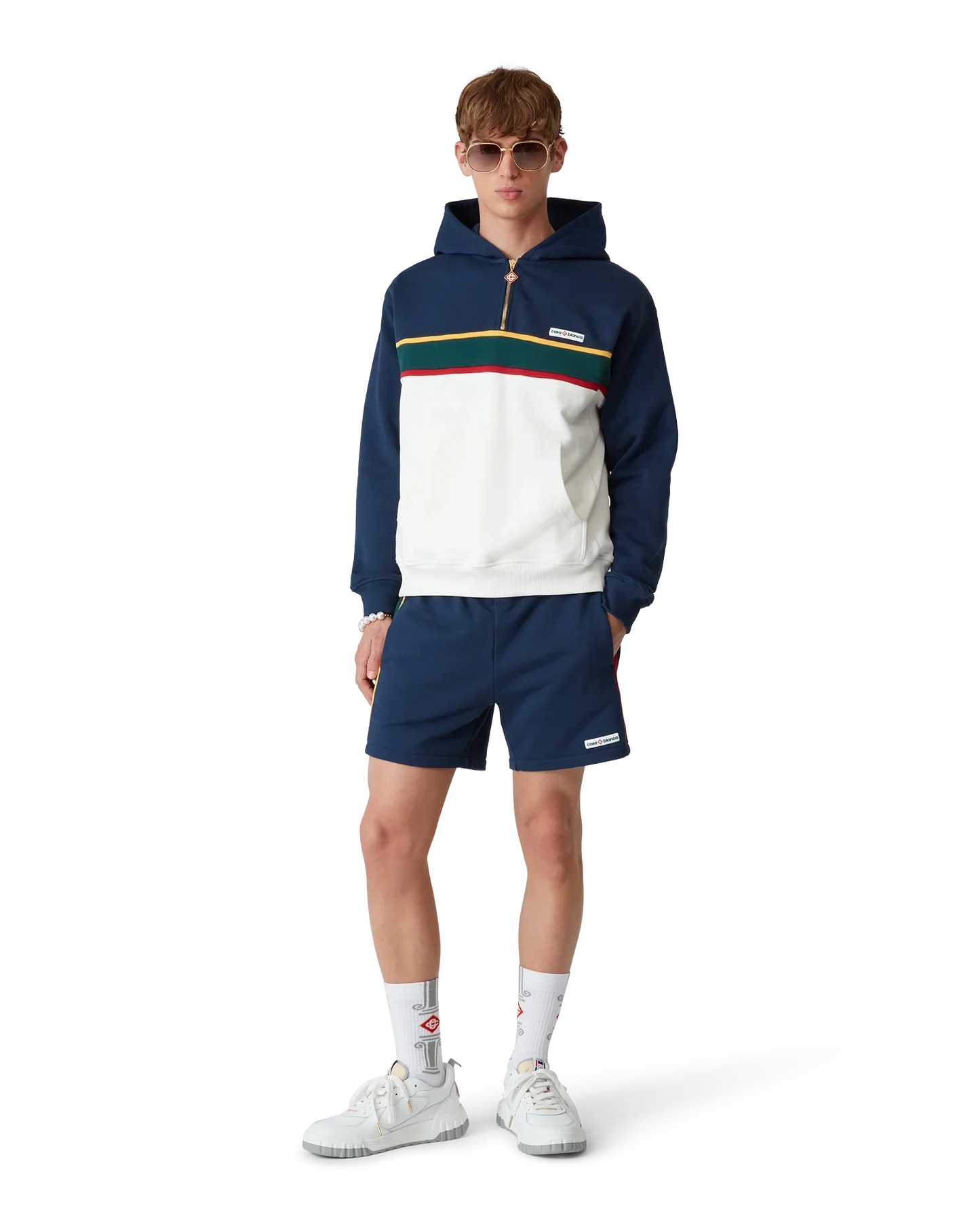 Colourblock Sweatshorts | Casablanca Paris | Image 2