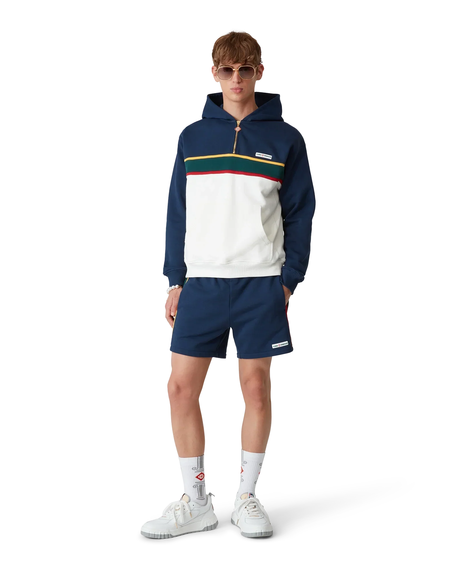 Colourblock Sweatshorts | Casablanca Paris | Image 2