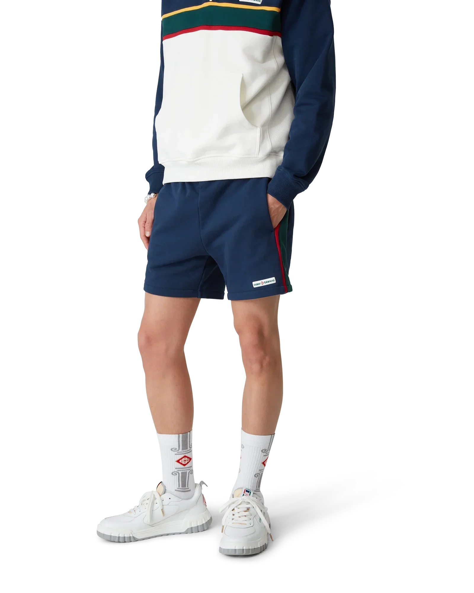 Colourblock Sweatshorts | Casablanca Paris | Image 4