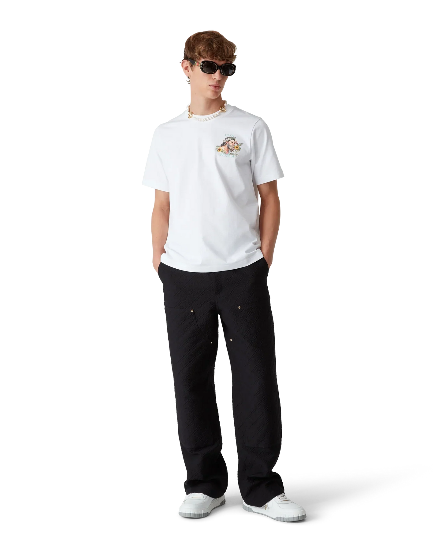Celebration Du Sport Short Sleeve T-Shirt | Casablanca Paris | Image 2