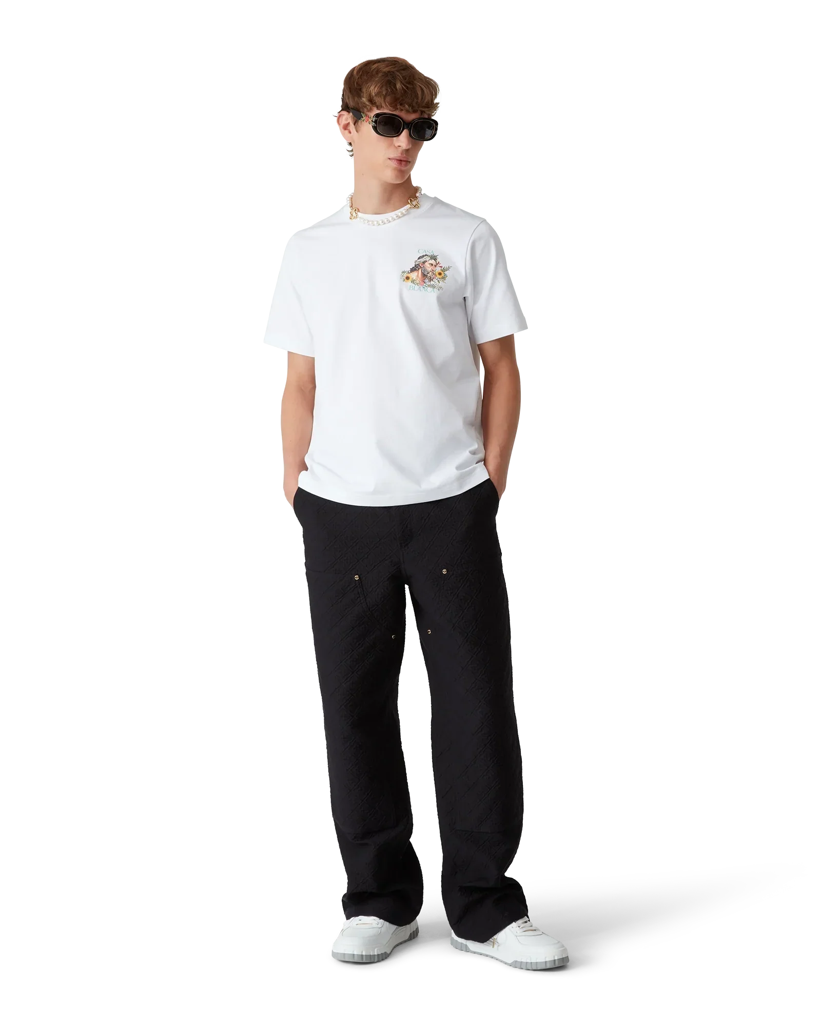 Celebration Du Sport Short Sleeve T-Shirt | Casablanca Paris | Image 2