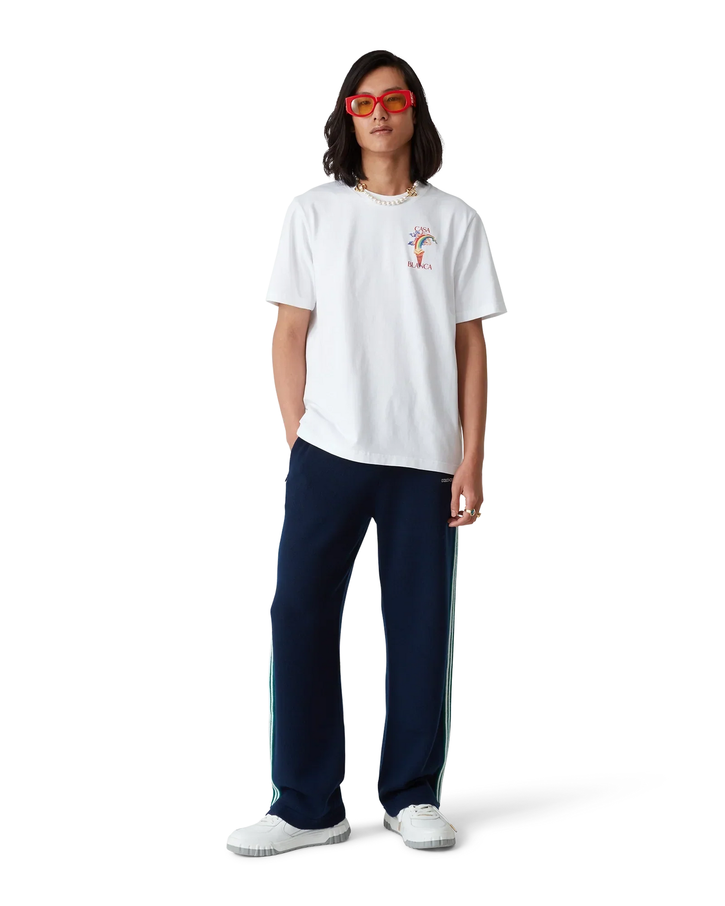 Nature's Teacher Short Sleeve T-Shirt | Casablanca Paris | Image 2