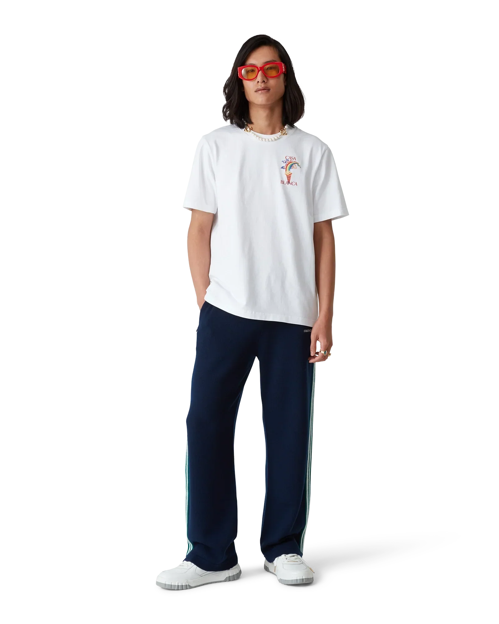 Nature's Teacher Short Sleeve T-Shirt | Casablanca Paris | Image 2