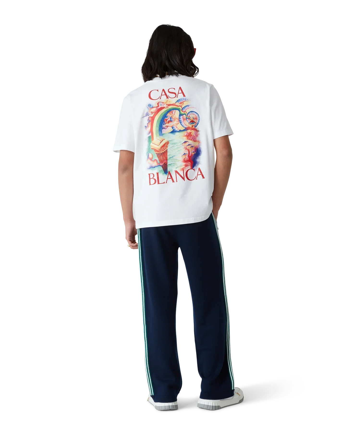 Nature's Teacher Short Sleeve T-Shirt | Casablanca Paris | Image 3
