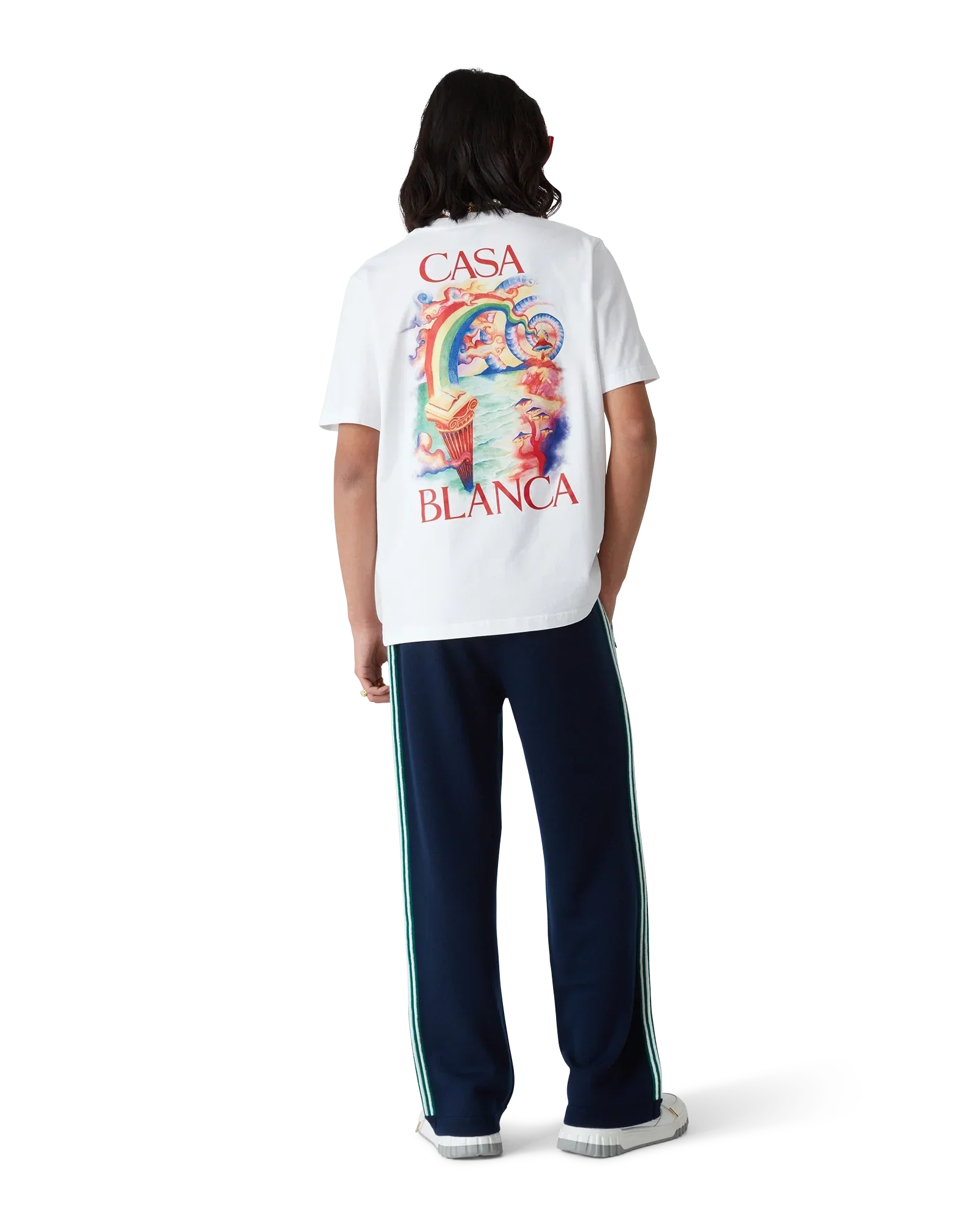 Nature's Teacher Short Sleeve T-Shirt | Casablanca Paris | Image 3