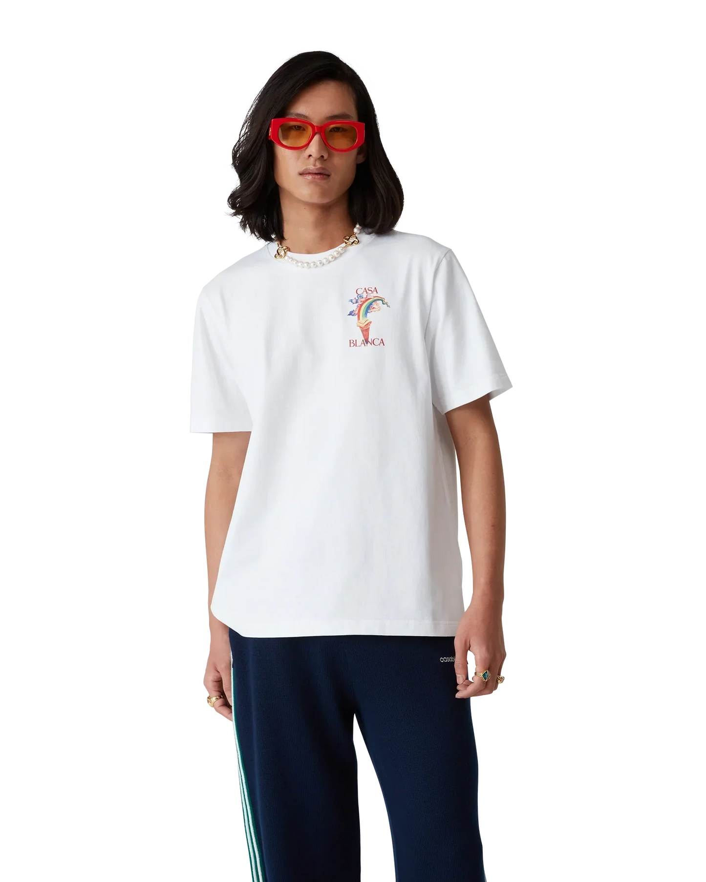 Nature's Teacher Short Sleeve T-Shirt | Casablanca Paris | Image 5