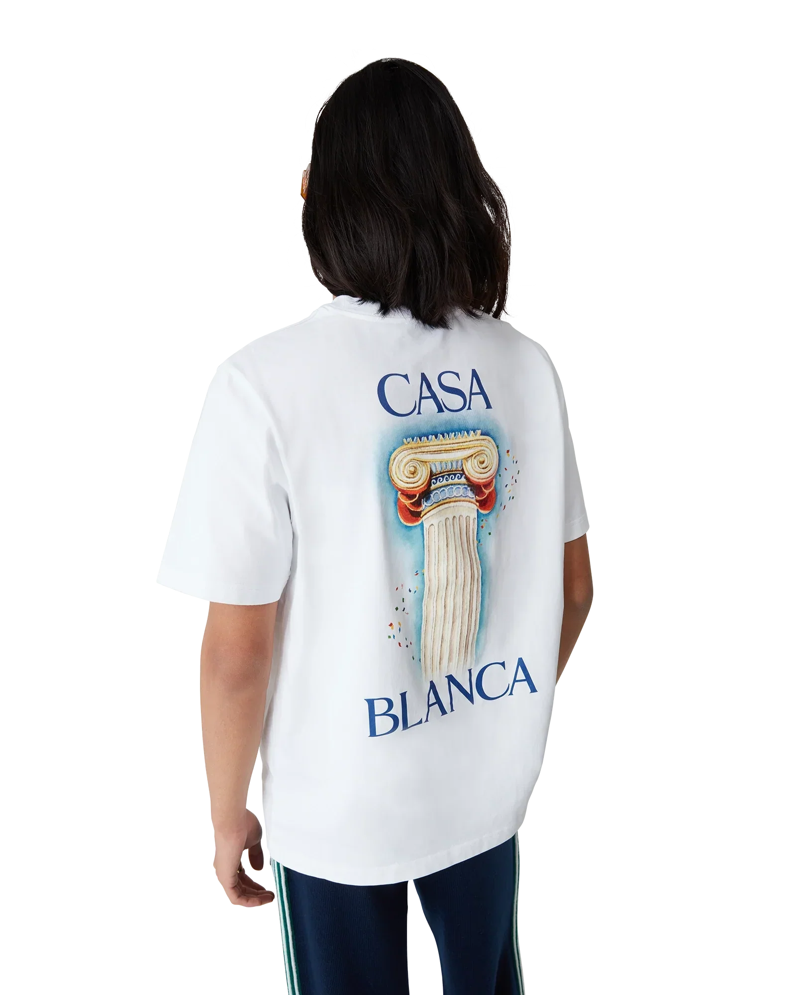 La Colonne Short Sleeve T-Shirt | Casablanca Paris | Image 5