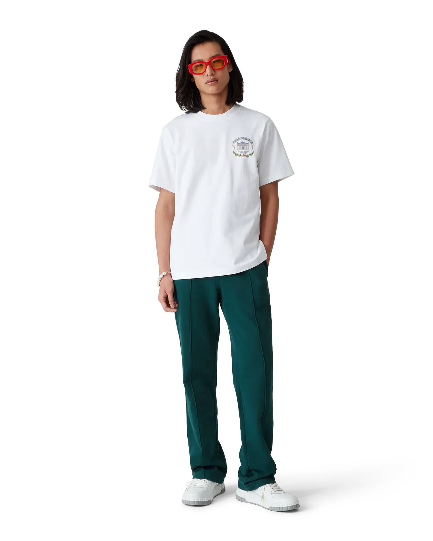 Le Temple Du Sport Short Sleeve T-Shirt | Casablanca Paris | Image 2