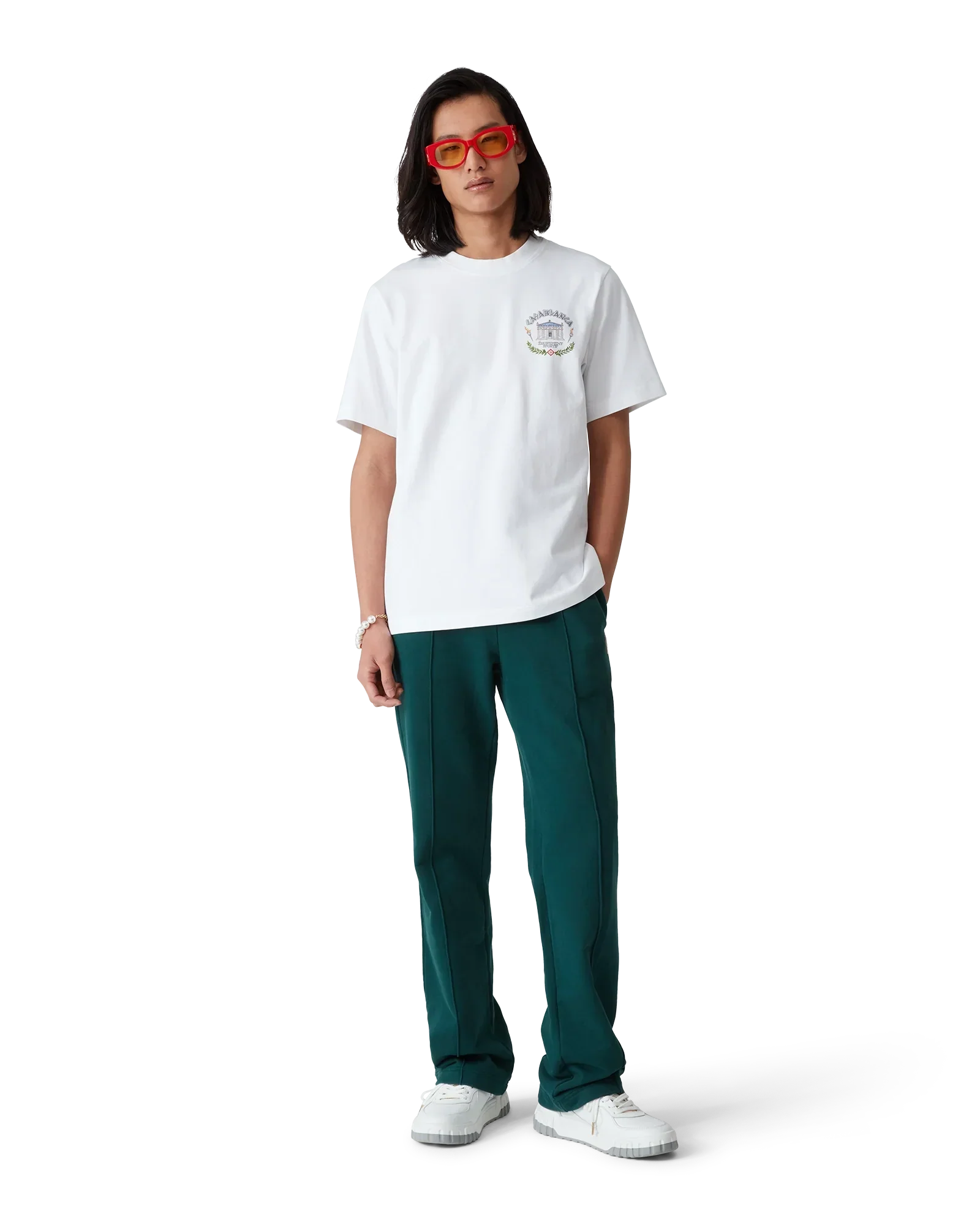 Le Temple Du Sport Short Sleeve T-Shirt | Casablanca Paris | Image 2