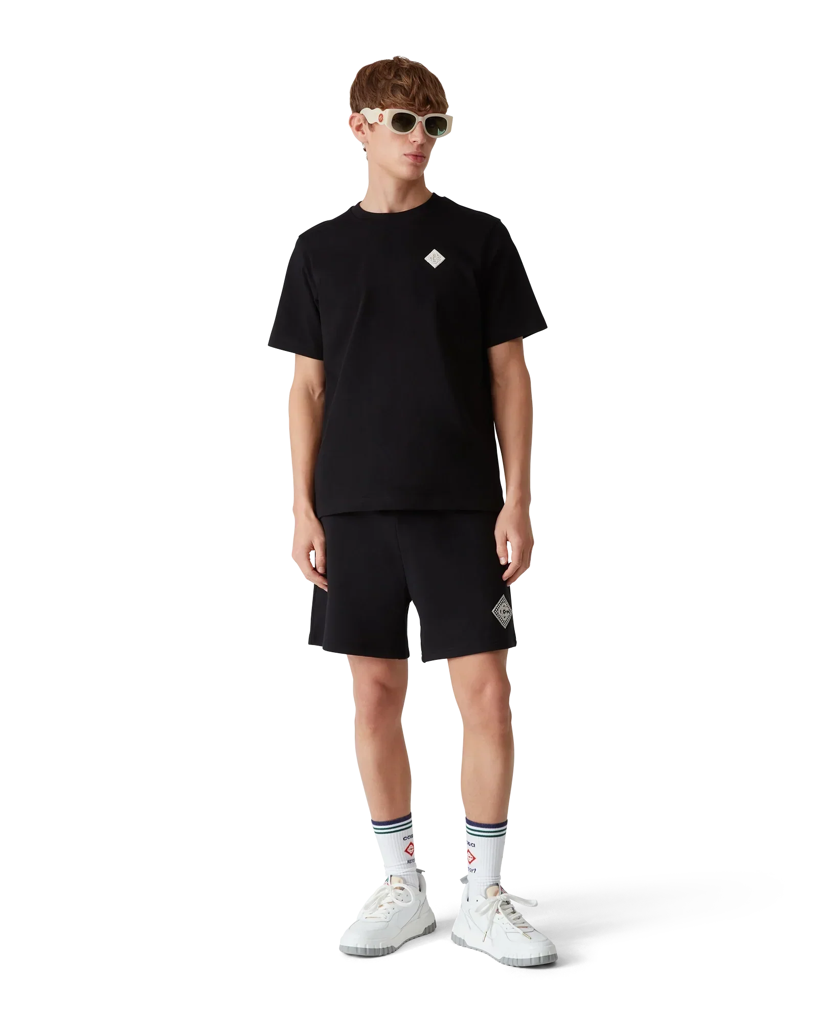 Pearl Diamond Sweatshorts | Casablanca Paris | Image 2