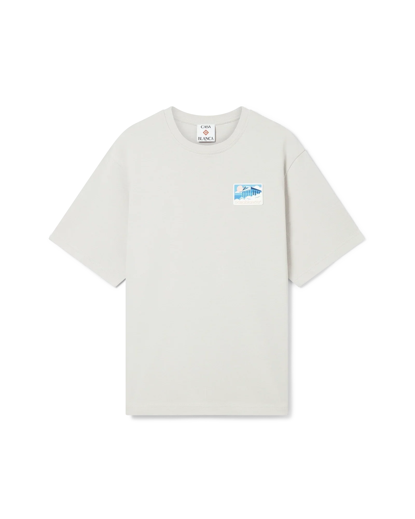 Greek Temple Short Sleeve T-Shirt | Casablanca Paris | Image 1