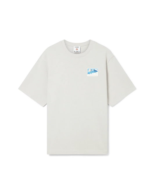 Greek Temple Short Sleeve T-Shirt | Casablanca Paris | Image 1