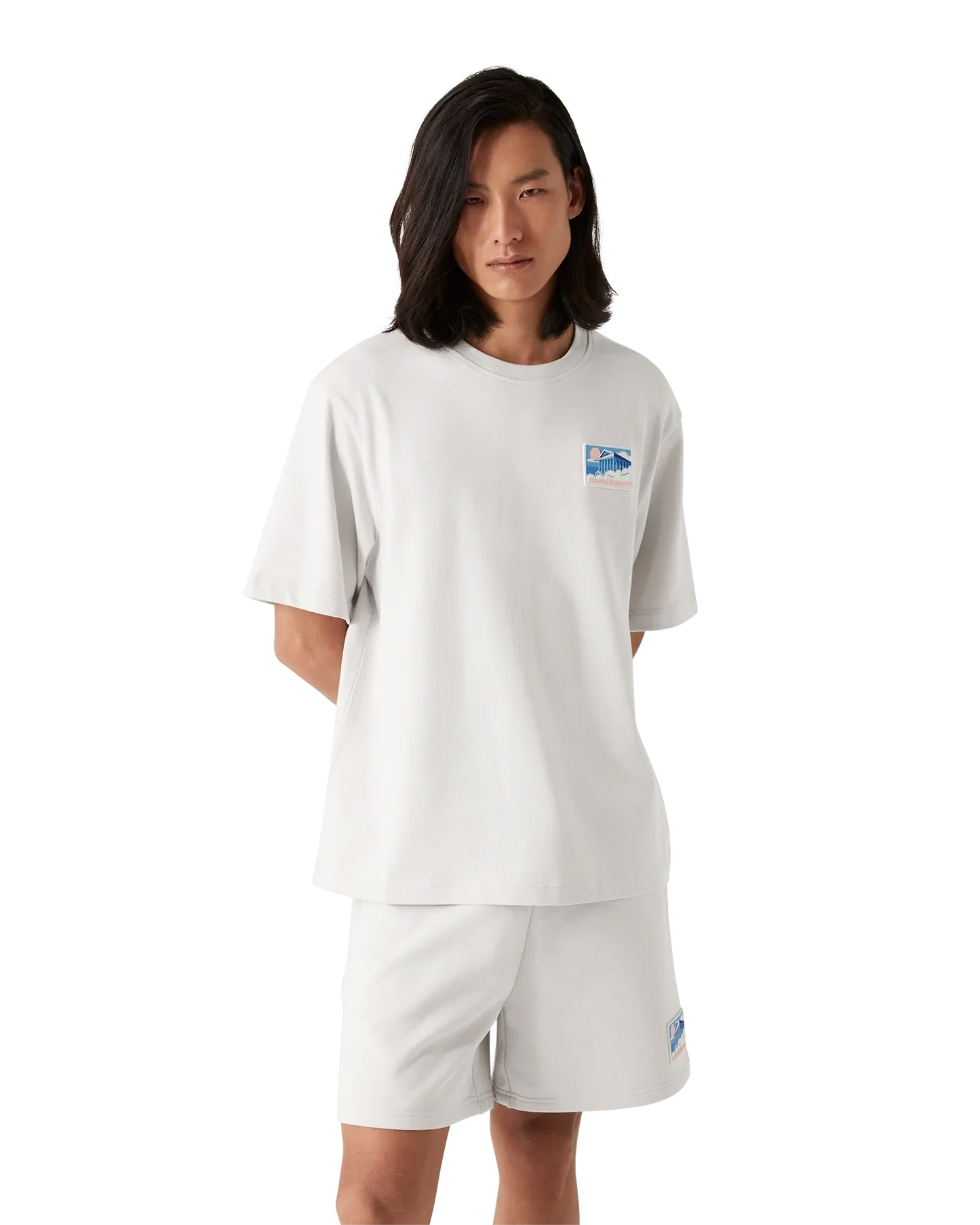 Greek Temple Short Sleeve T-Shirt | Casablanca Paris | Image 4