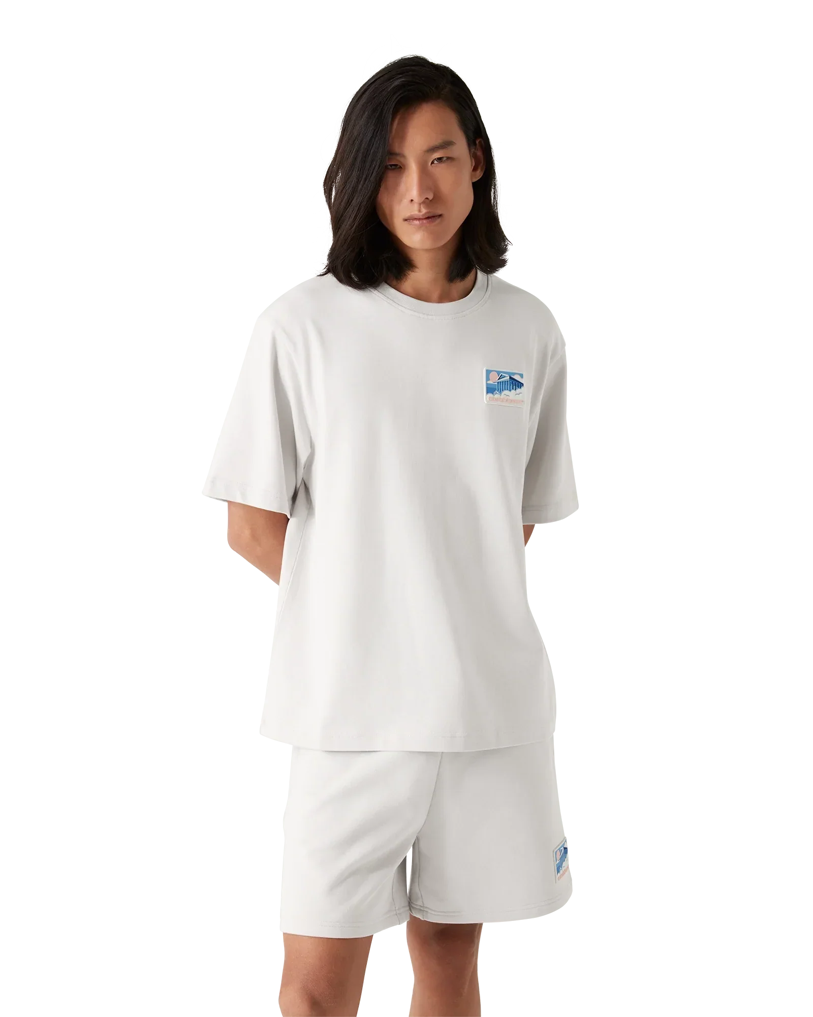 Greek Temple Short Sleeve T-Shirt | Casablanca Paris | Image 4