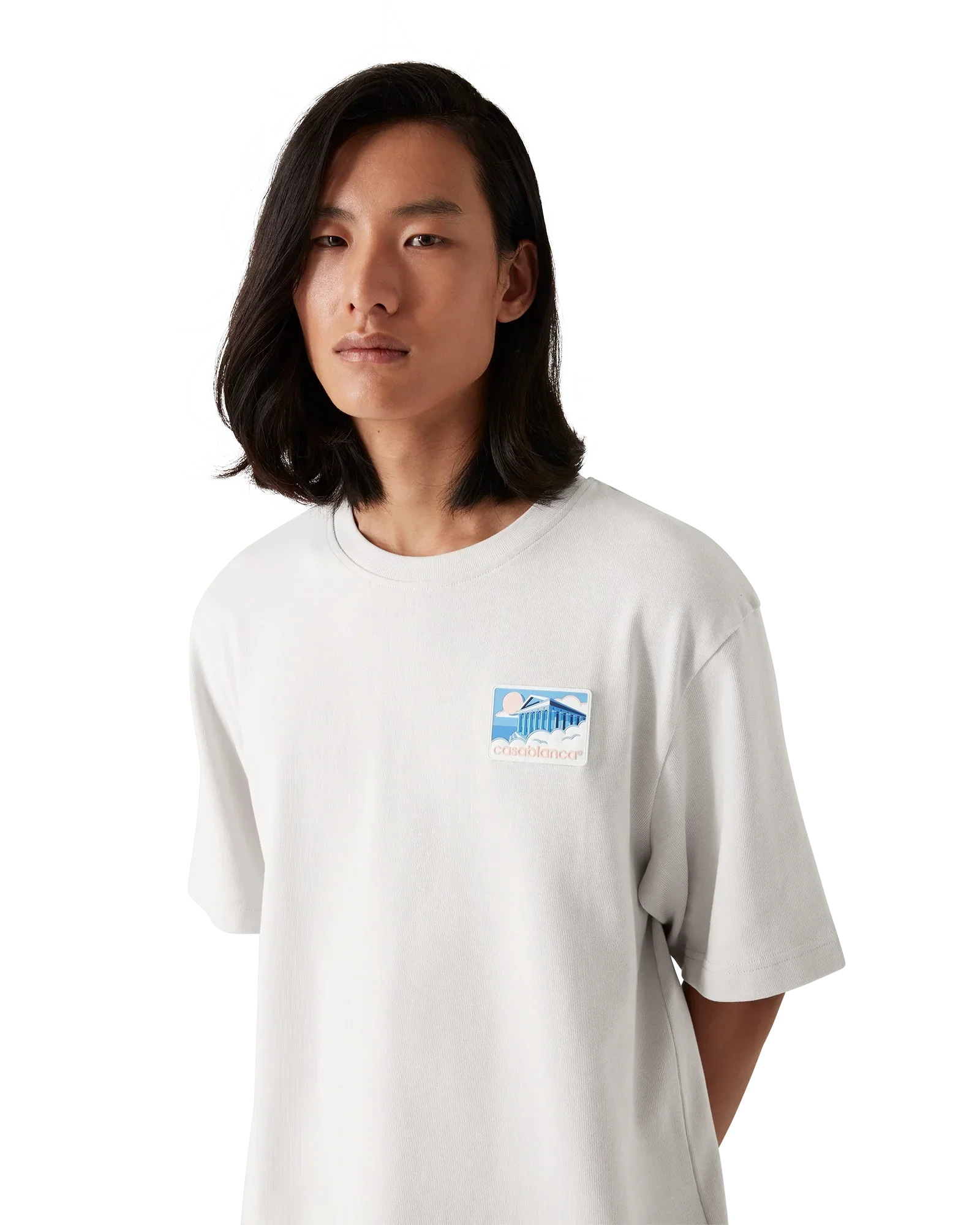 Greek Temple Short Sleeve T-Shirt | Casablanca Paris | Image 5