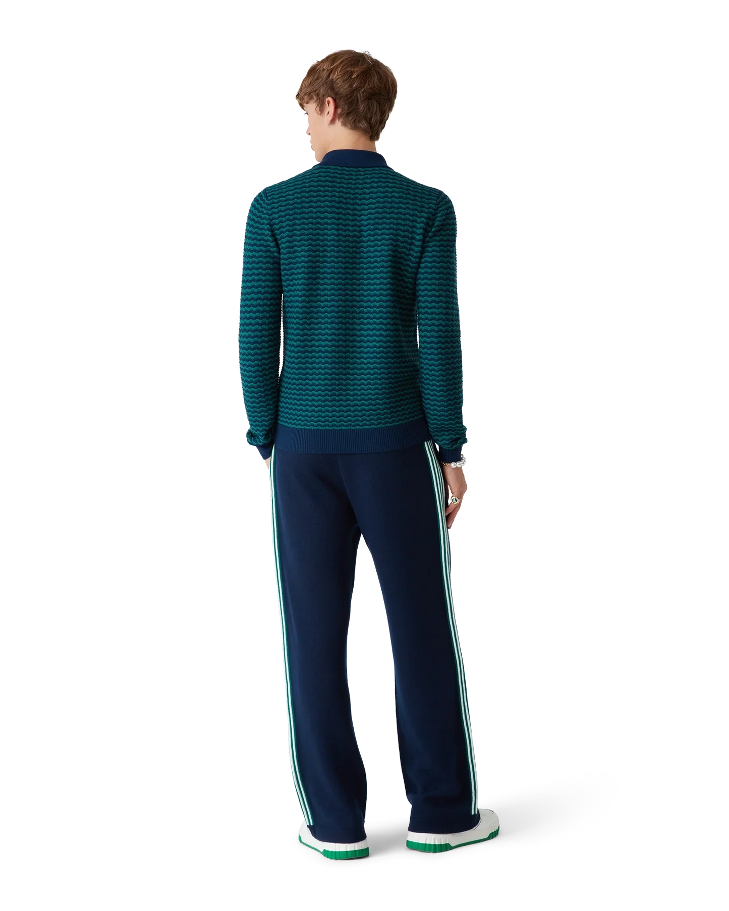Mini Wave Polo Shirt | Casablanca Paris | Image 3
