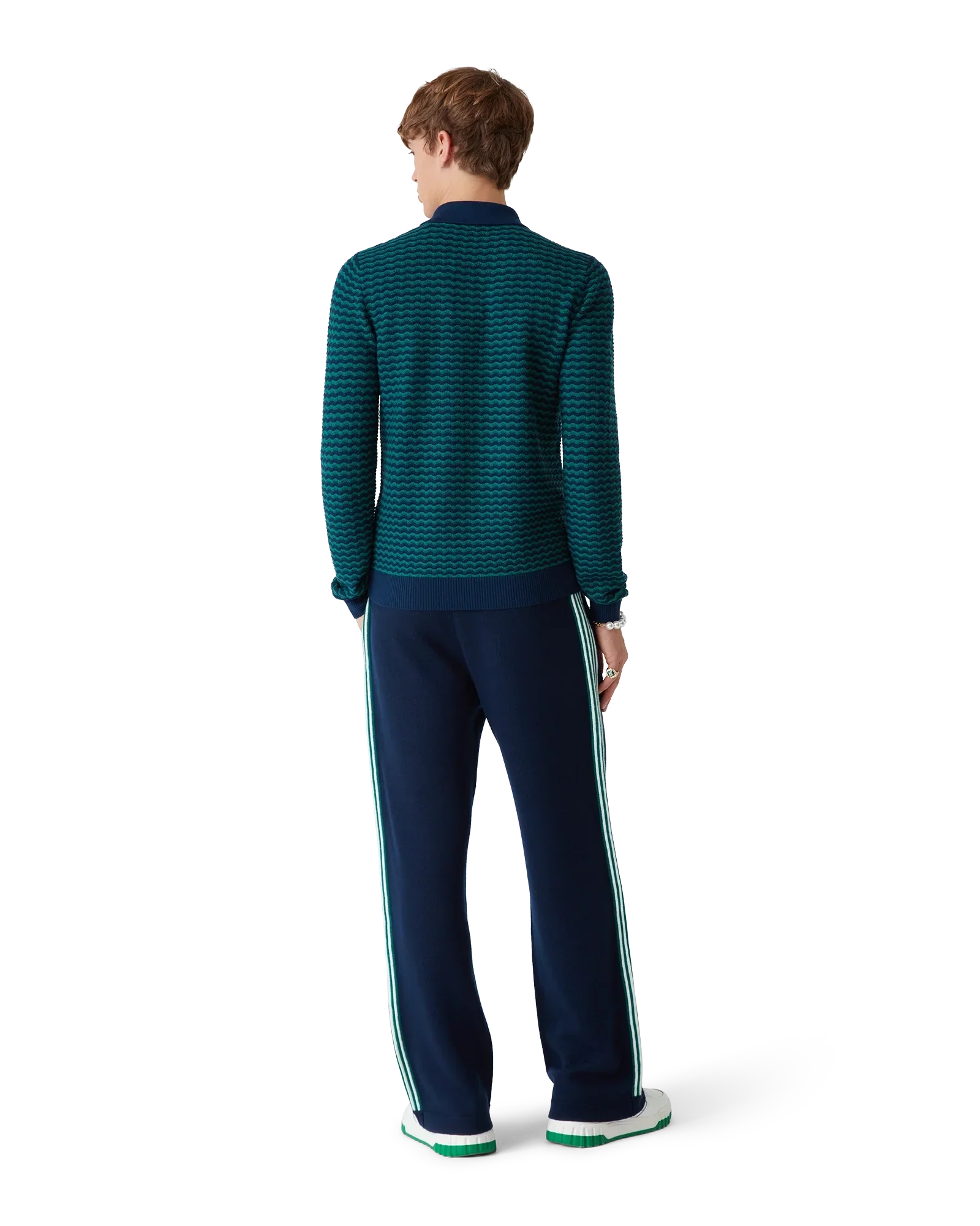 Mini Wave Polo Shirt | Casablanca Paris | Image 3