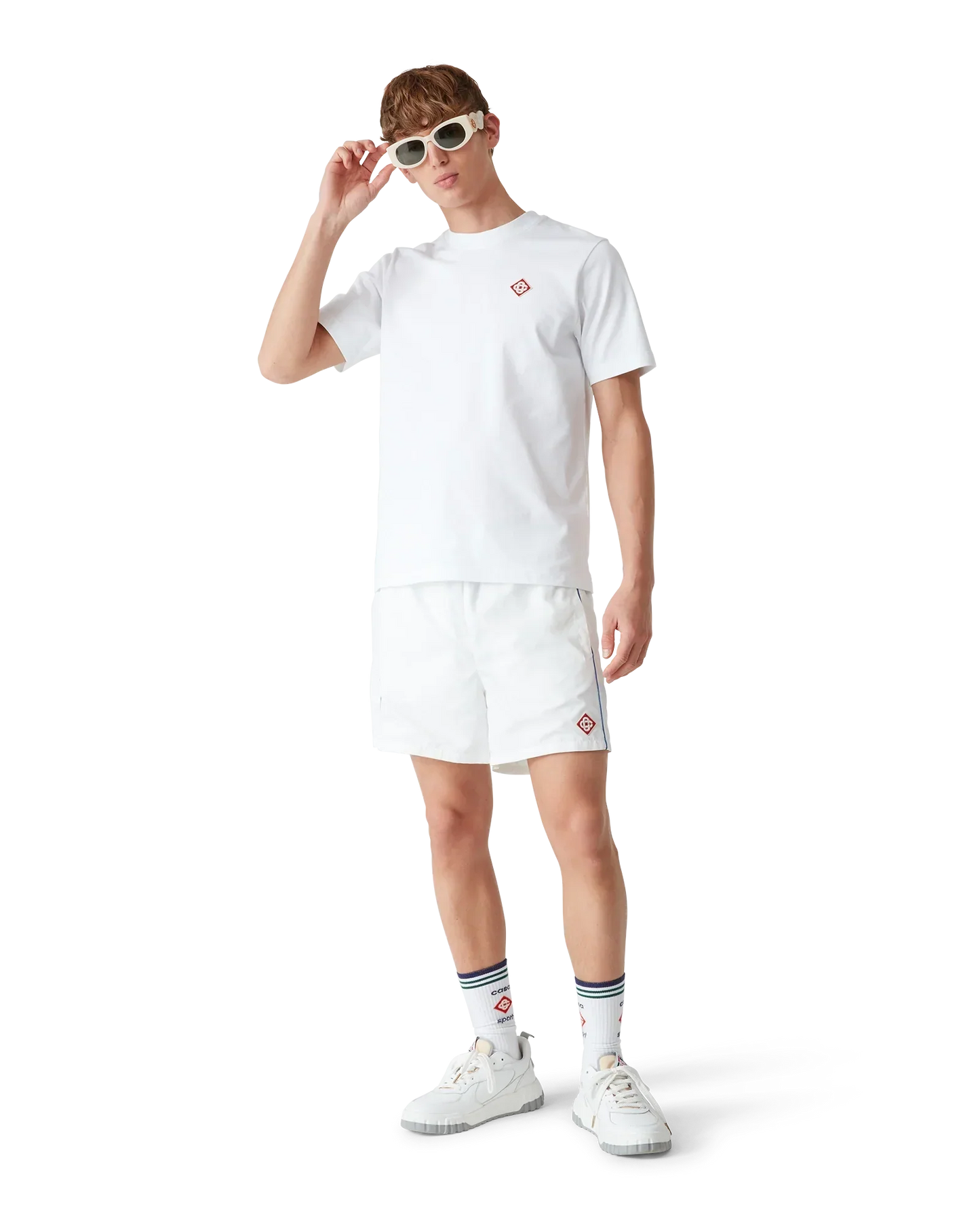 Midnight Acropolis Windbreaker Shorts | Casablanca Paris | Image 2