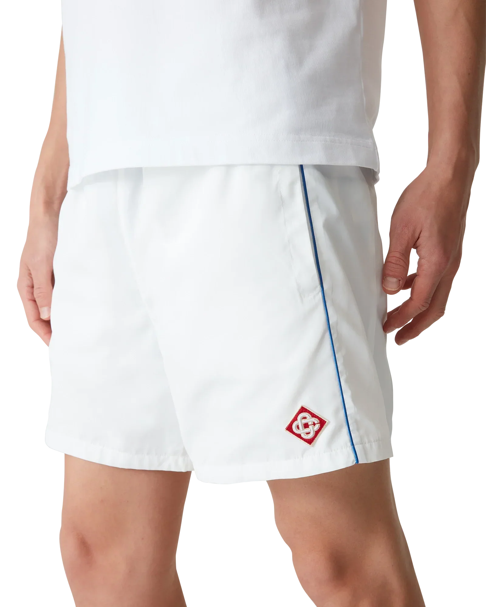 Midnight Acropolis Windbreaker Shorts | Casablanca Paris | Image 5