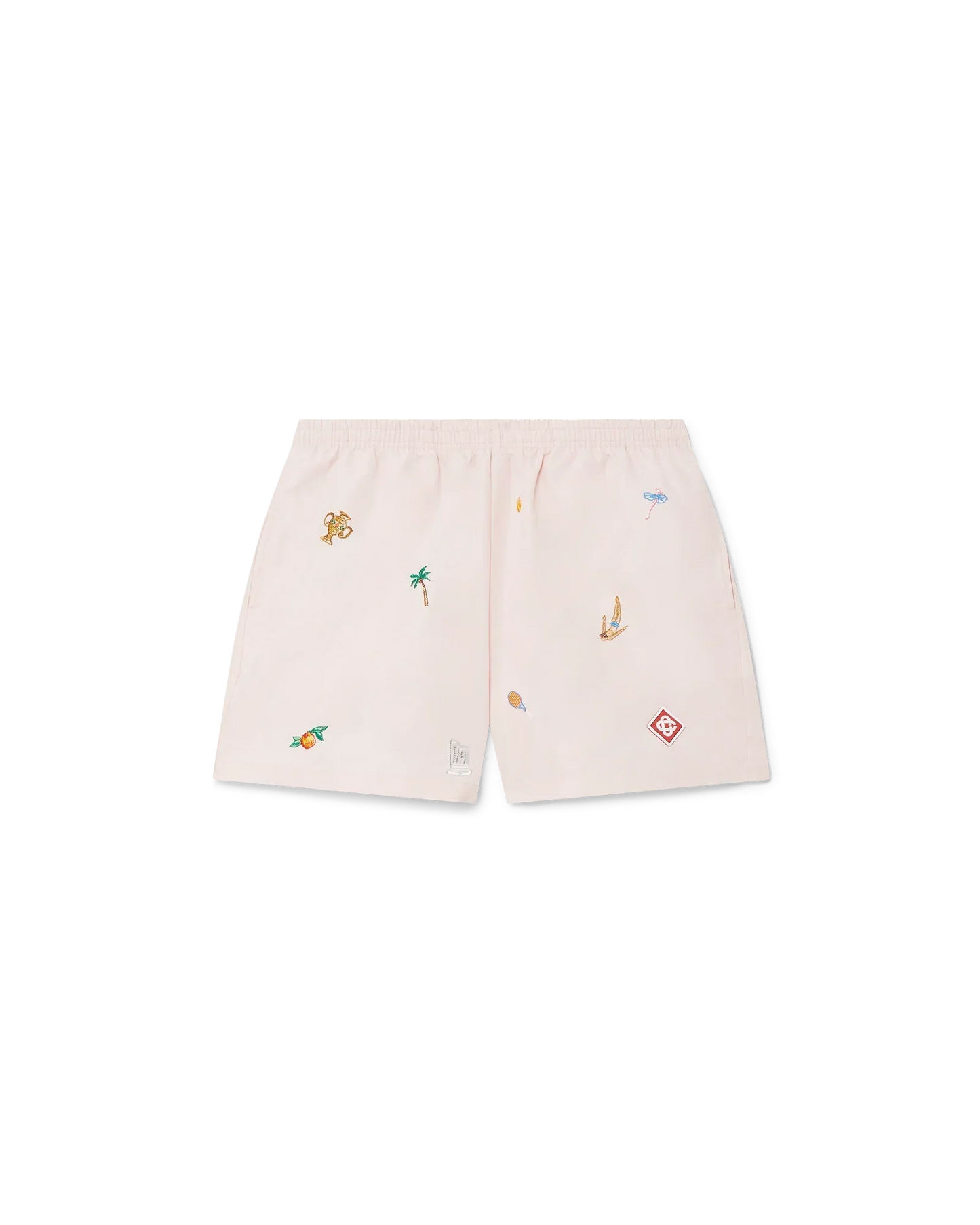 Embroidered Motif Swim Shorts | Casablanca Paris | Image 1