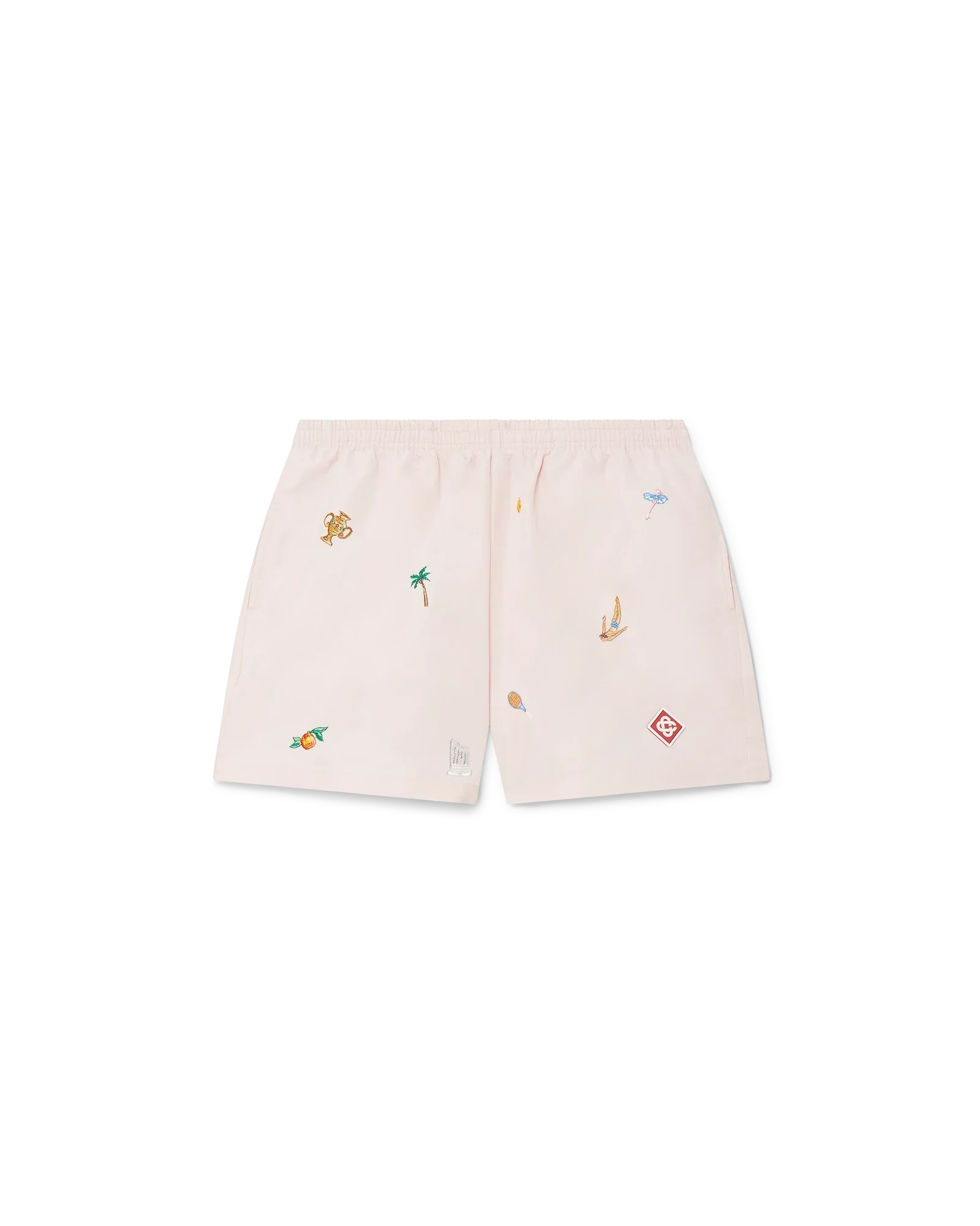 Embroidered Motif Swim Shorts | Casablanca Paris | Image 1