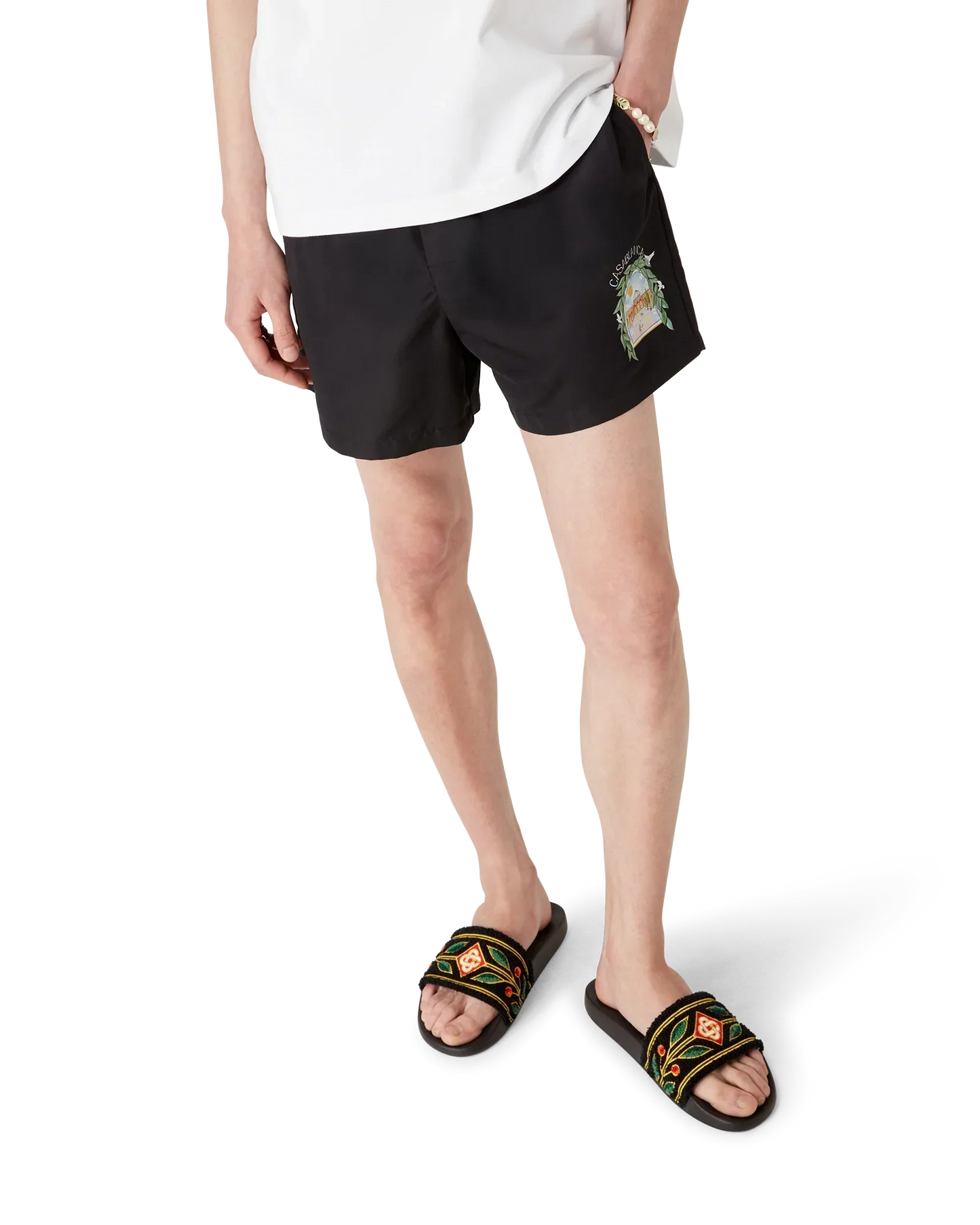 L'Arch De Tennis Swim Shorts | Casablanca Paris | Image 4
