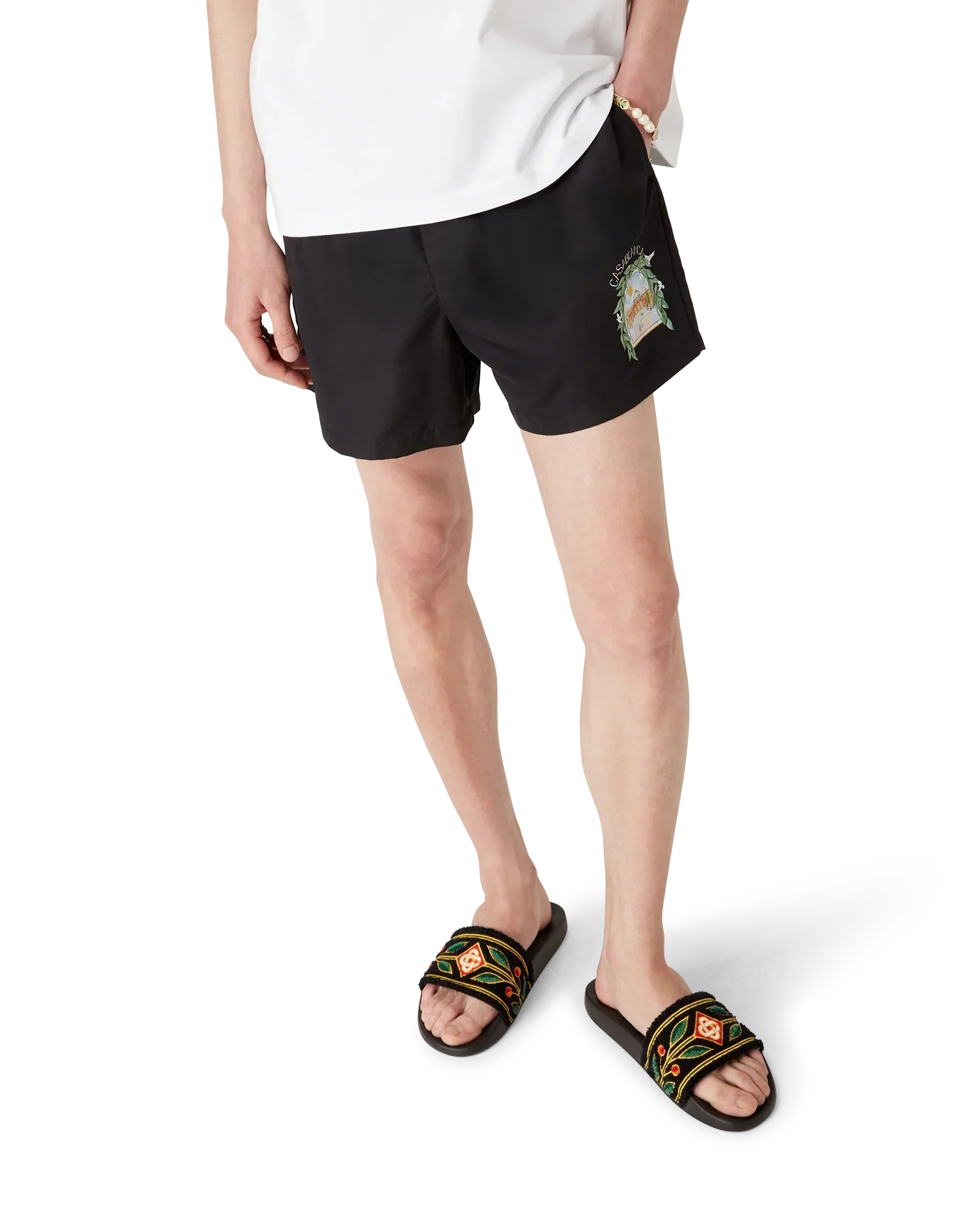 L'Arch De Tennis Swim Shorts | Casablanca Paris | Image 4