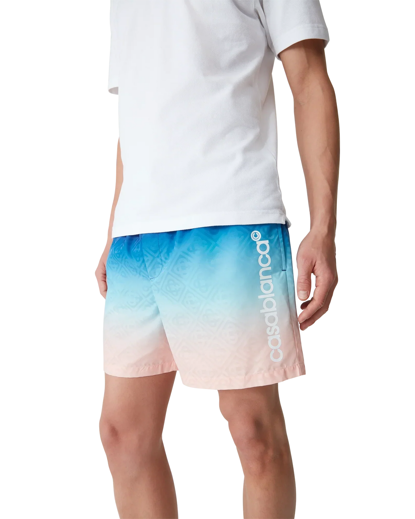 Jacquard Gradient Swim Shorts | Casablanca Paris | Image 3