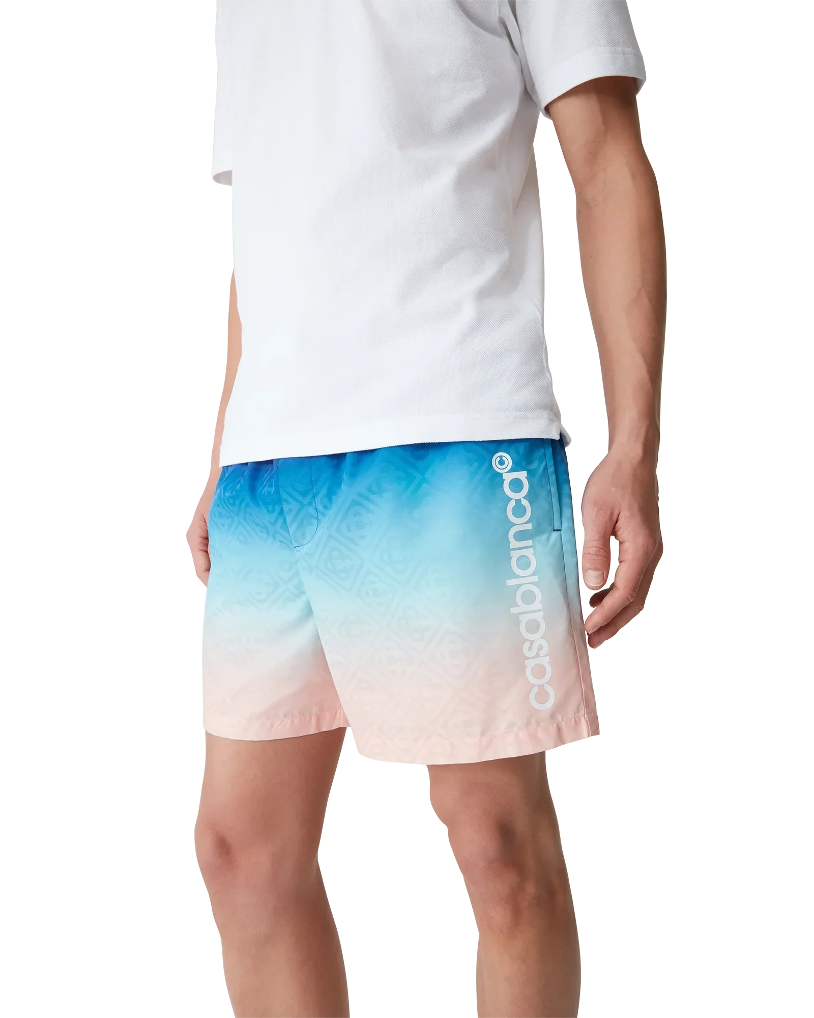 Jacquard Gradient Swim Shorts | Casablanca Paris | Image 3