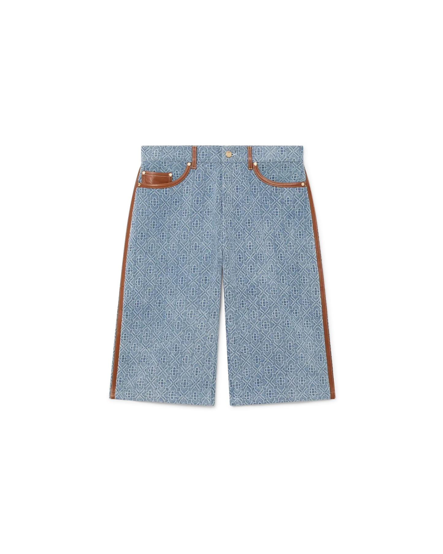 Monogram Jean Shorts | Casablanca Paris | Image 1