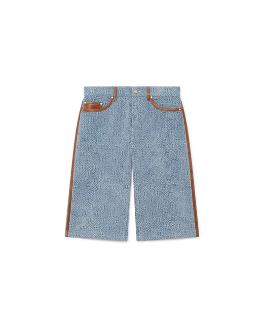 Monogram Jean Shorts | Casablanca Paris | Image 1