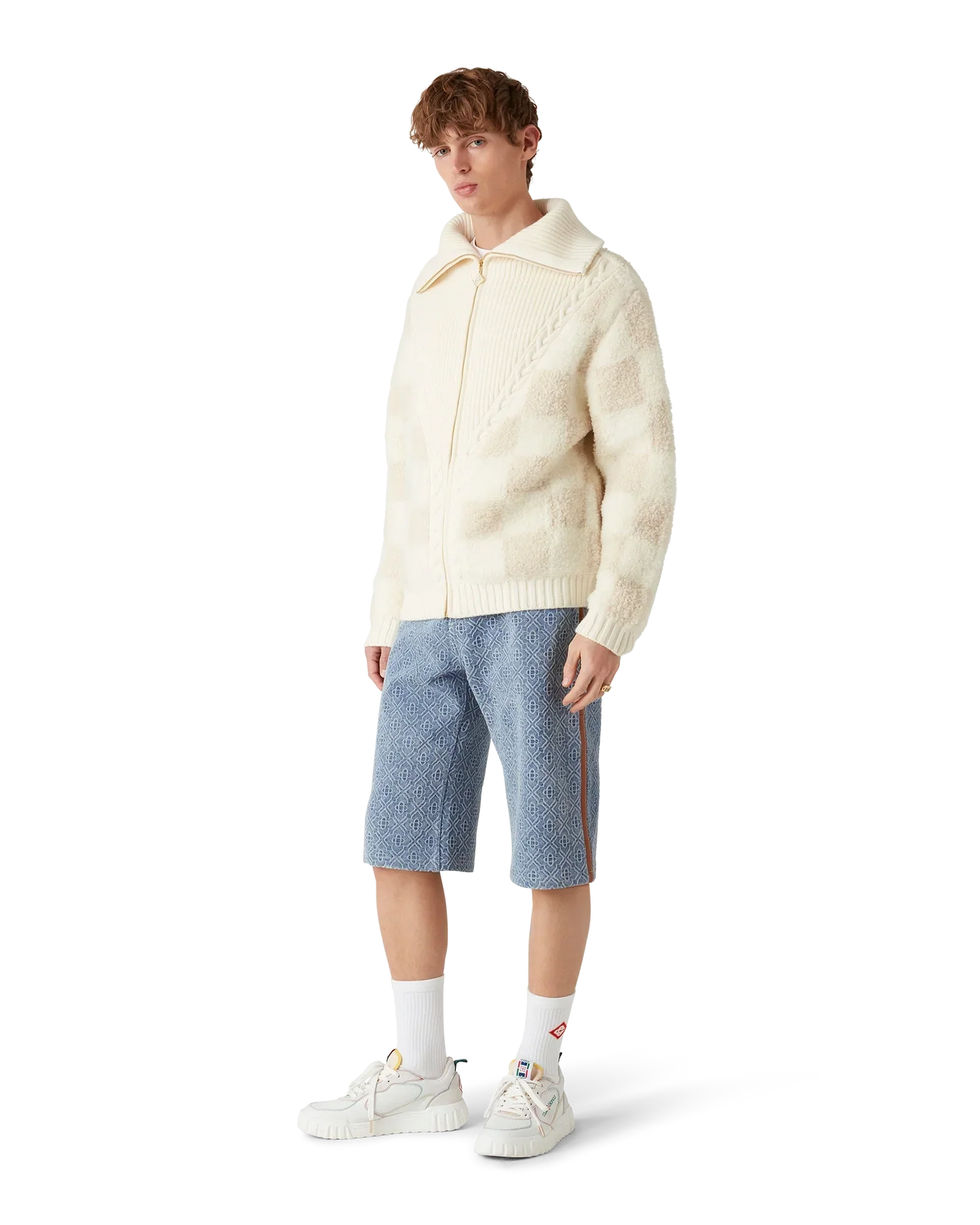 Monogram Jean Shorts | Casablanca Paris | Image 2