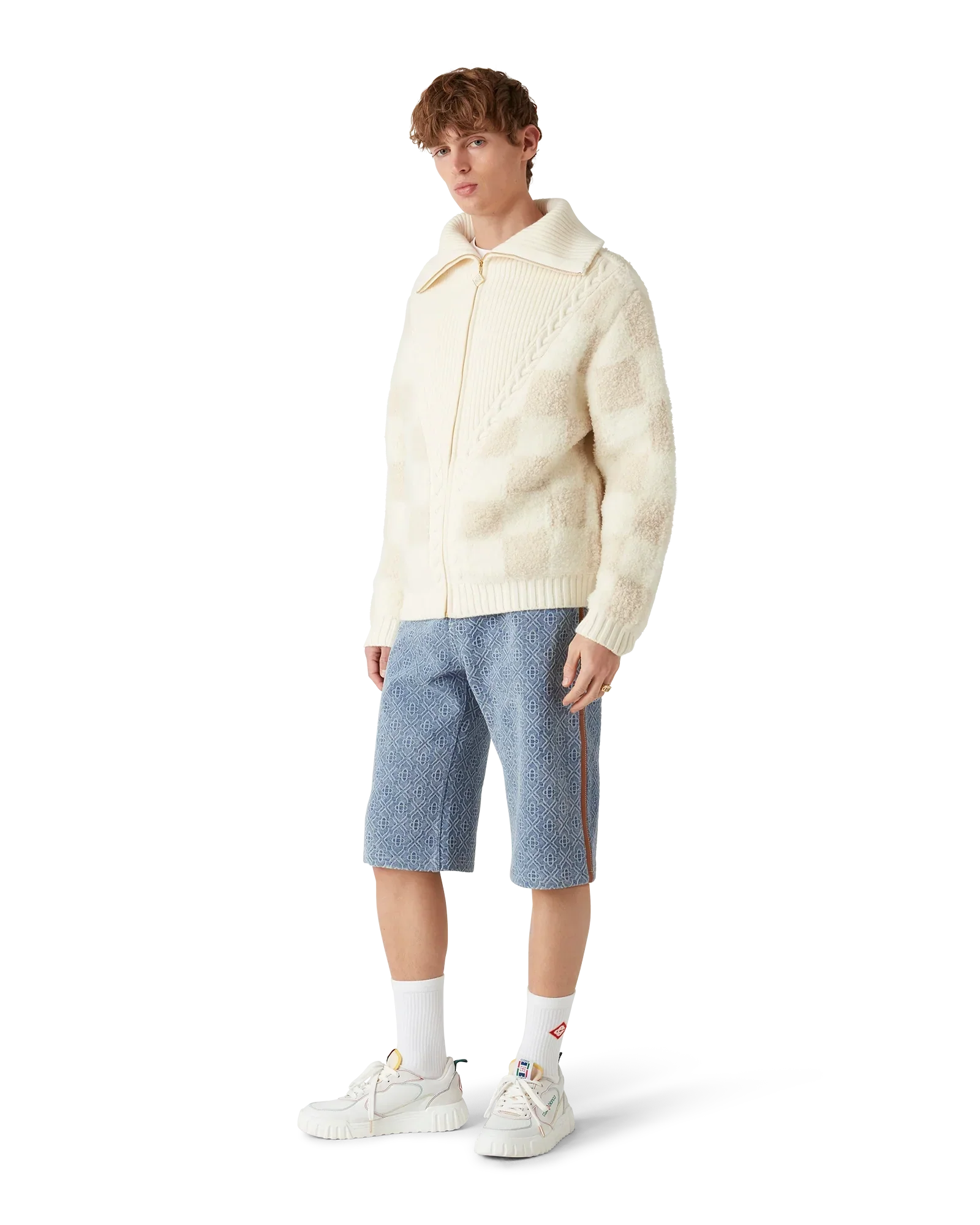 Monogram Jean Shorts | Casablanca Paris | Image 2