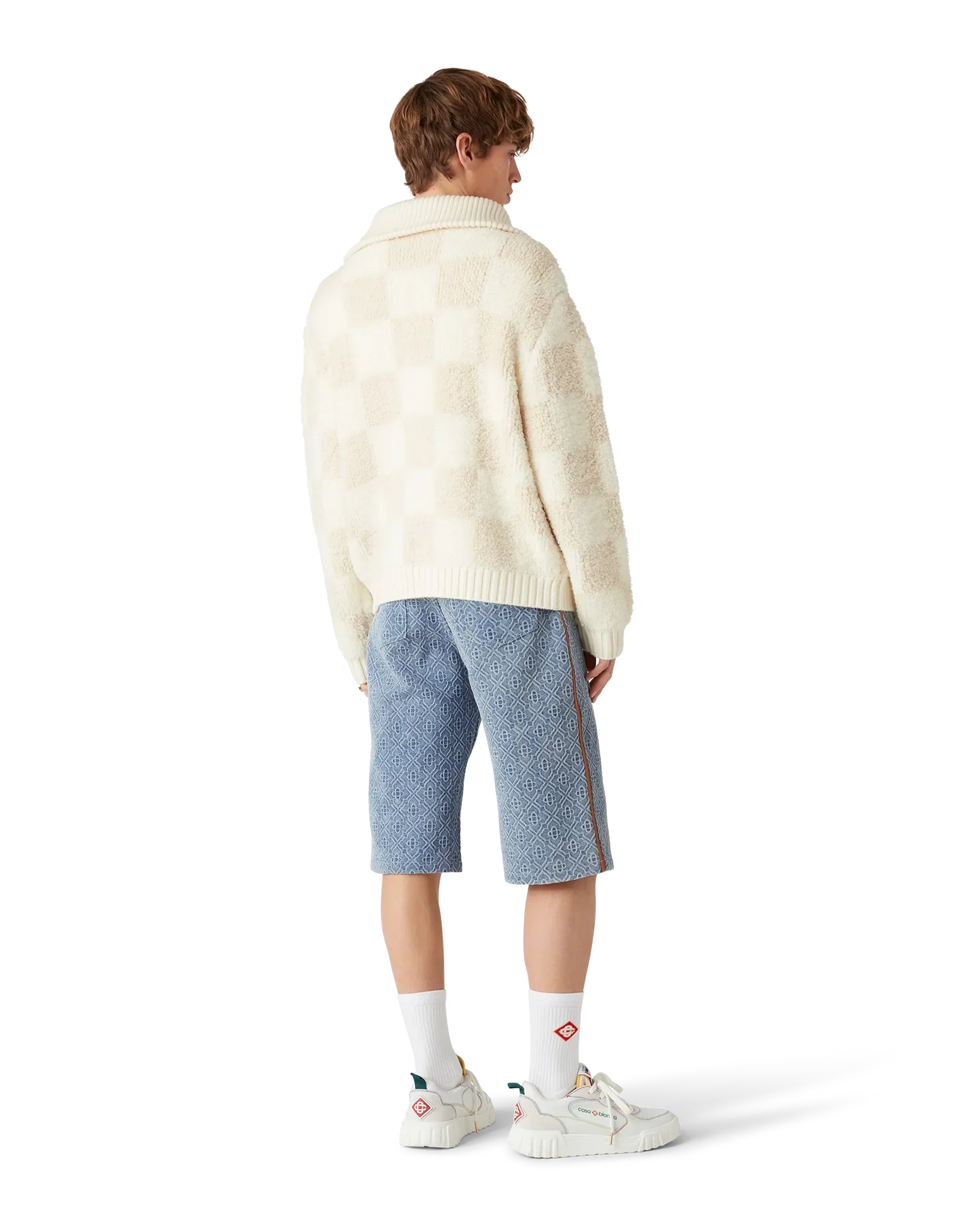 Monogram Jean Shorts | Casablanca Paris | Image 3