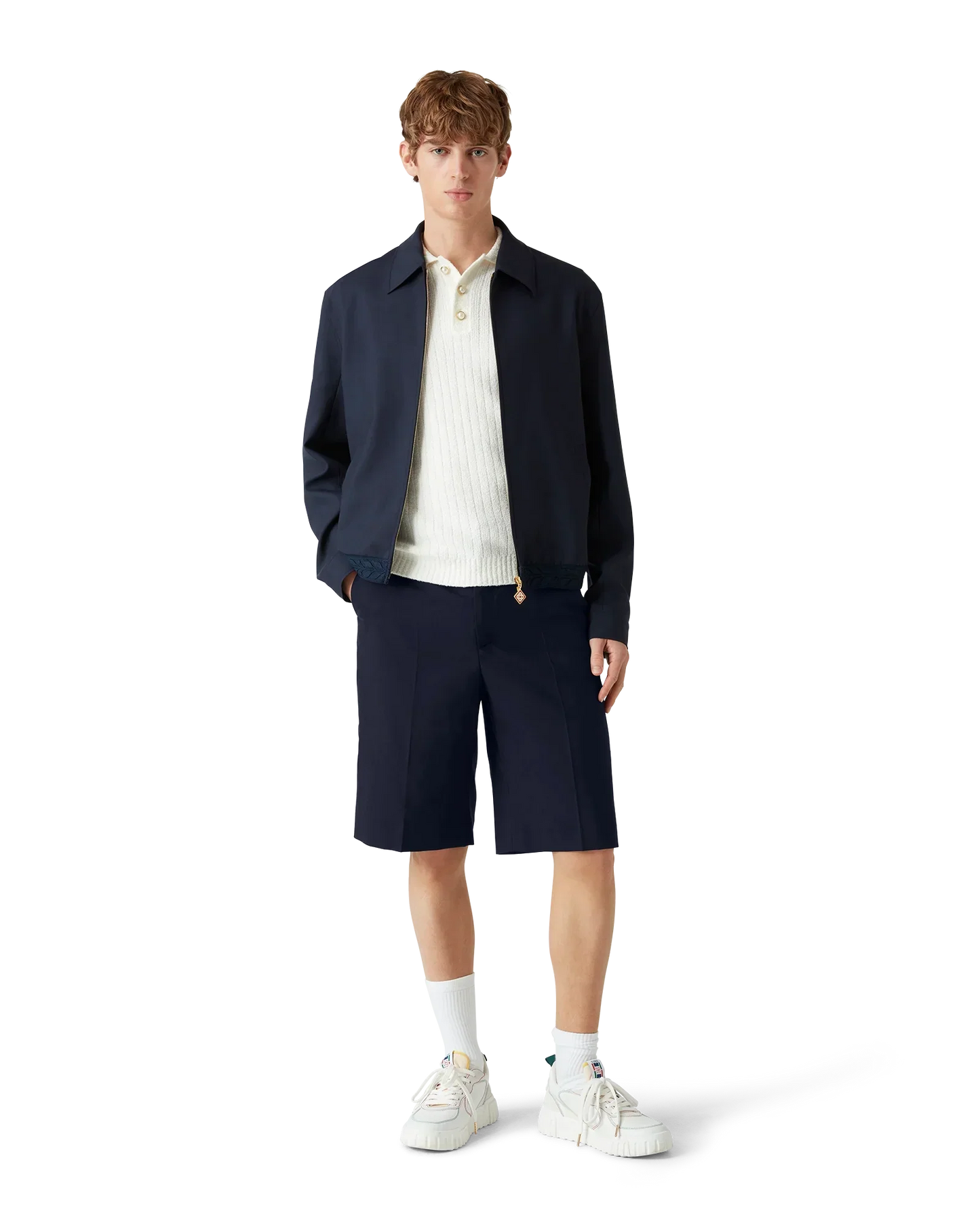 Wool Tailored Shorts | Casablanca Paris | Image 2