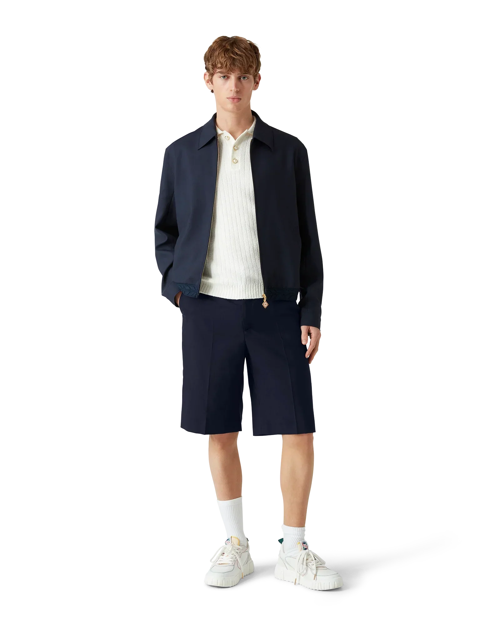 Wool Tailored Shorts | Casablanca Paris | Image 2