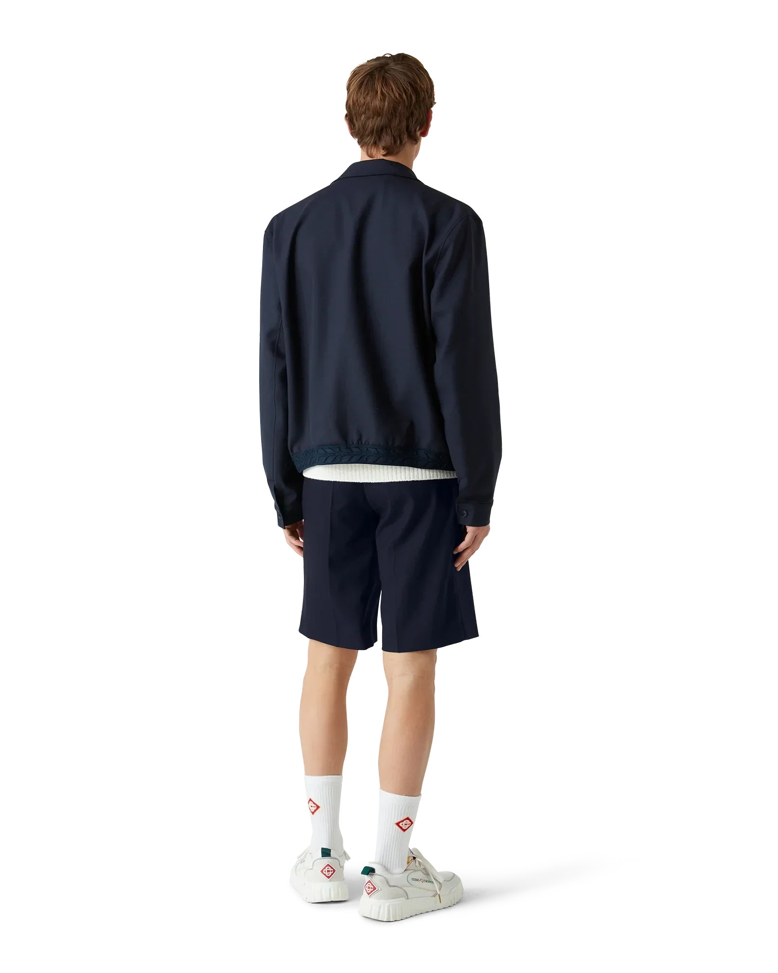 Wool Tailored Shorts | Casablanca Paris | Image 3