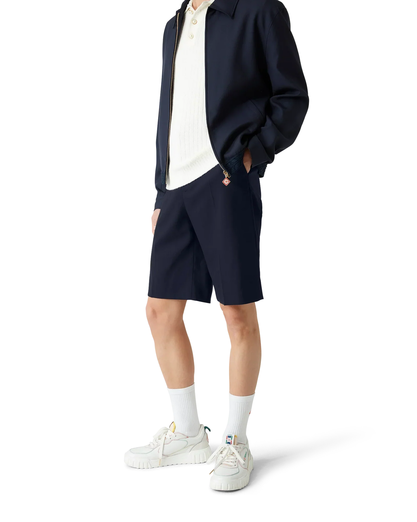 Wool Tailored Shorts | Casablanca Paris | Image 4