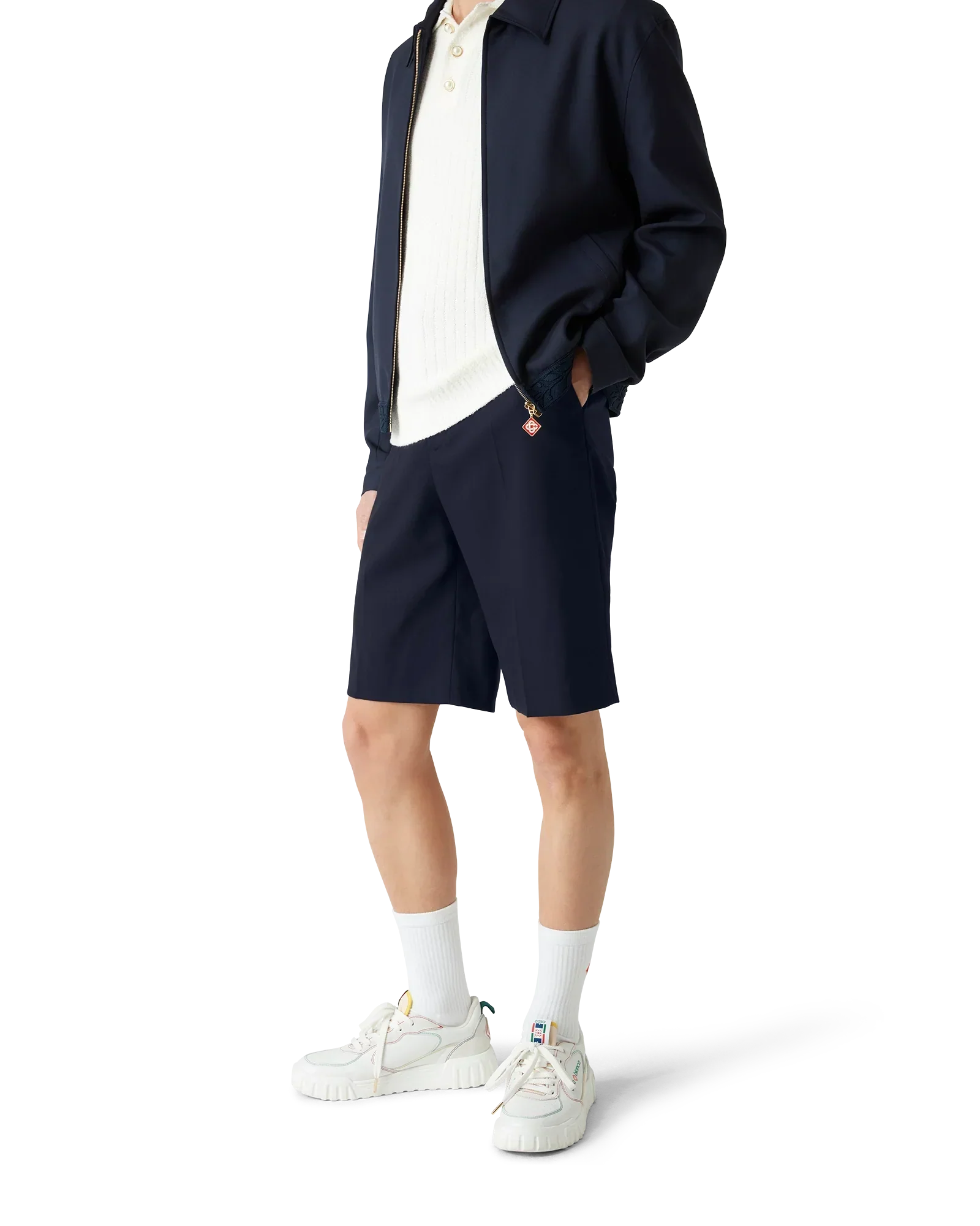 Wool Tailored Shorts | Casablanca Paris | Image 4