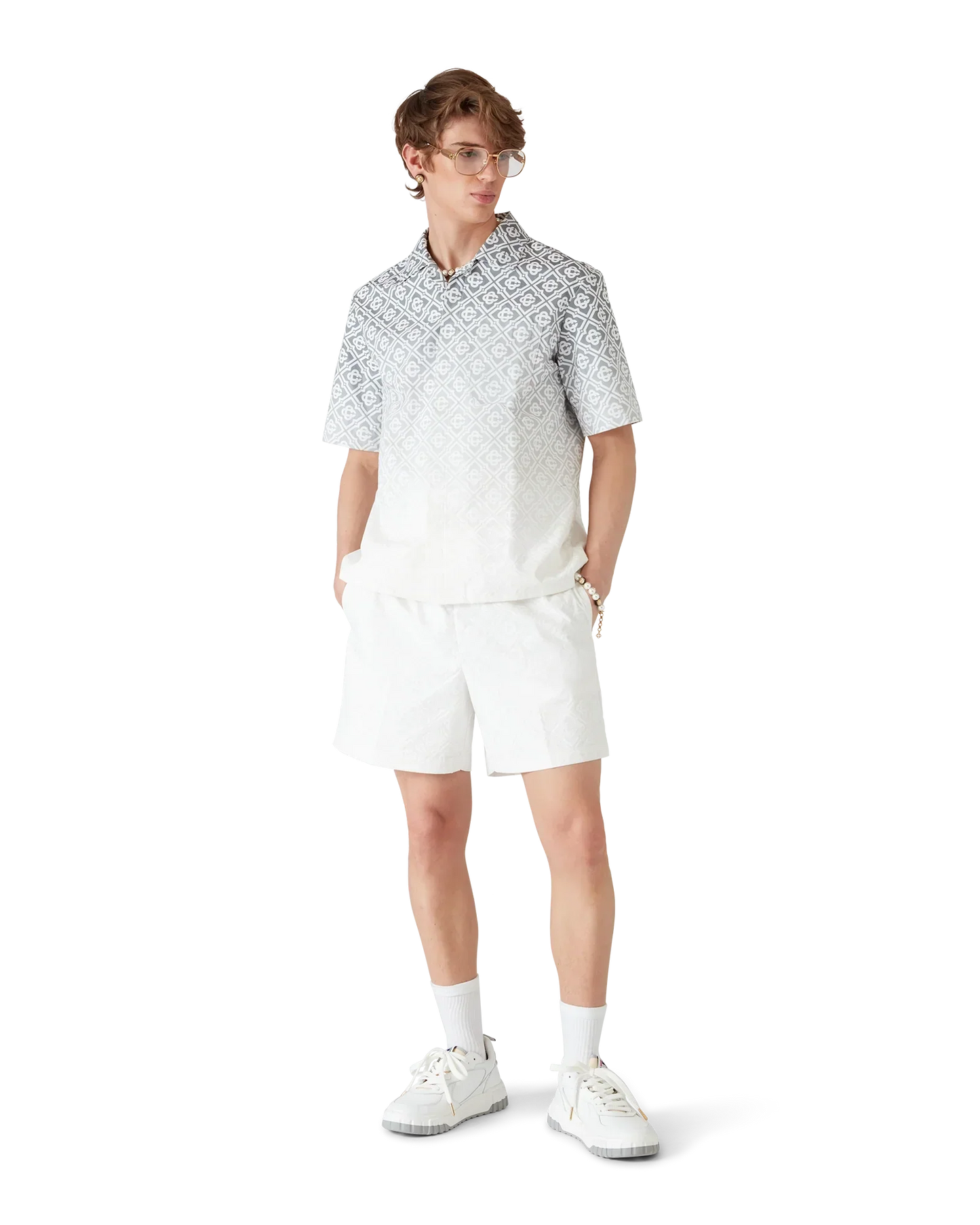 Puff Monogram Shorts | Casablanca Paris | Image 2