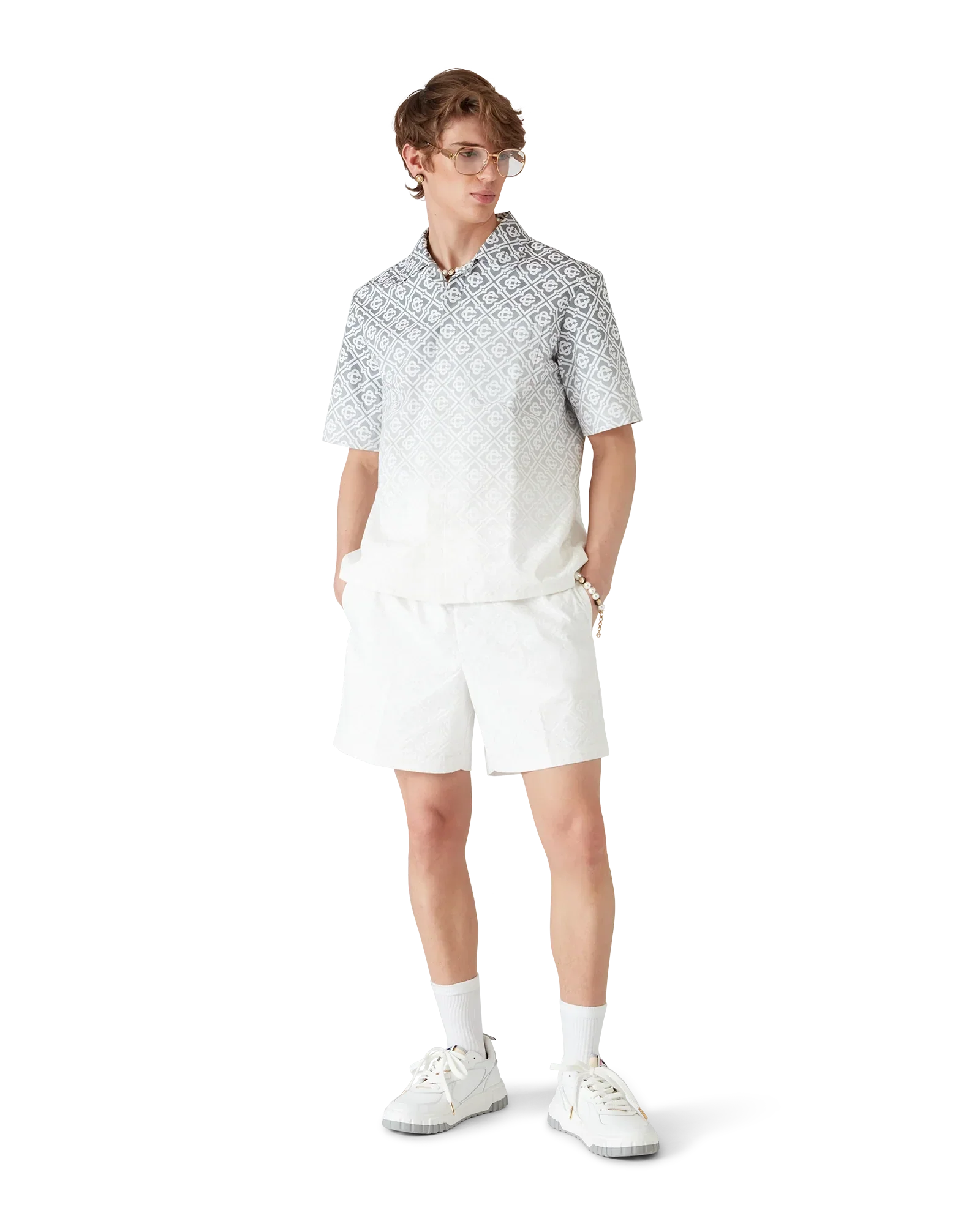 Puff Monogram Shorts | Casablanca Paris | Image 2
