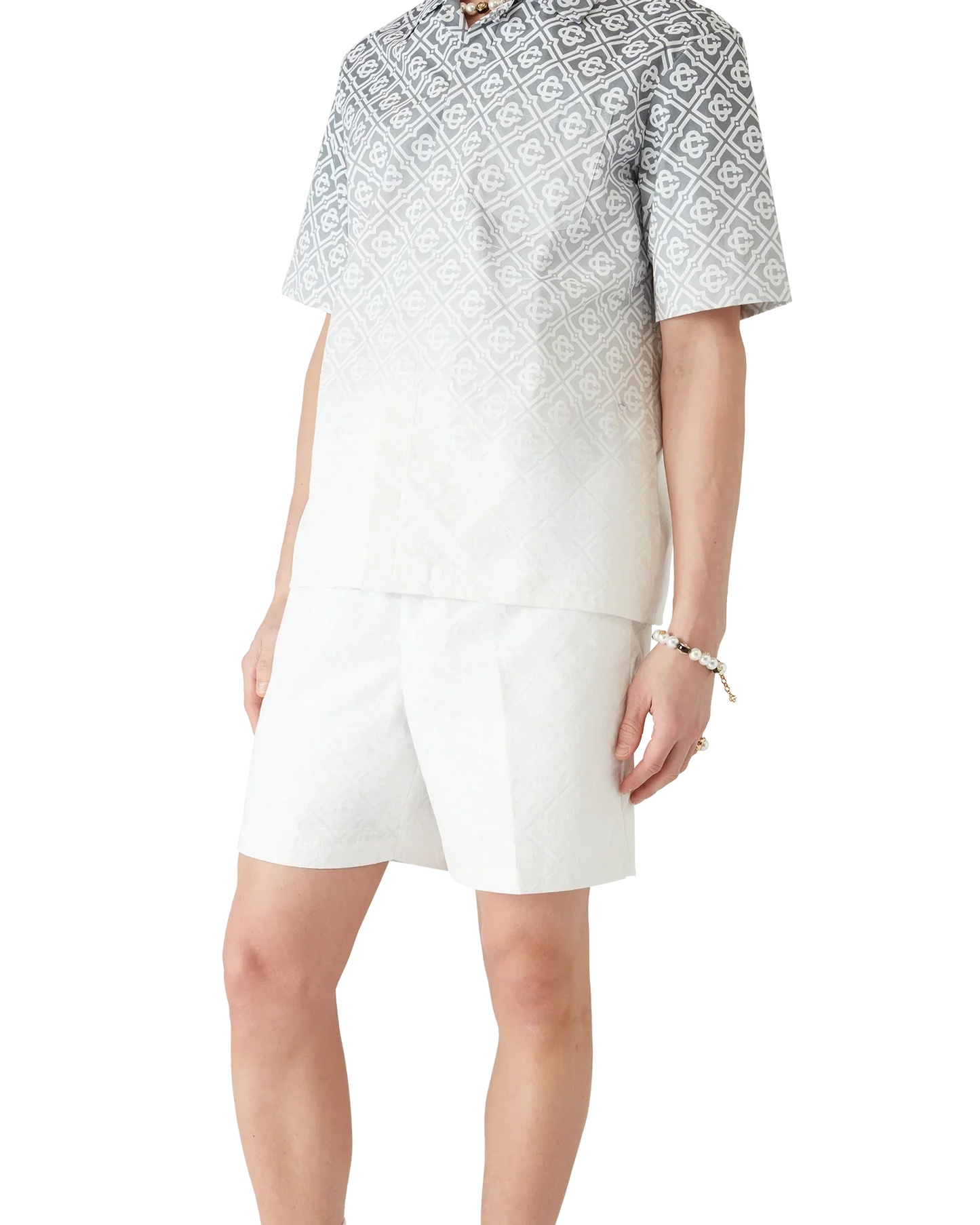 Puff Monogram Shorts | Casablanca Paris | Image 3