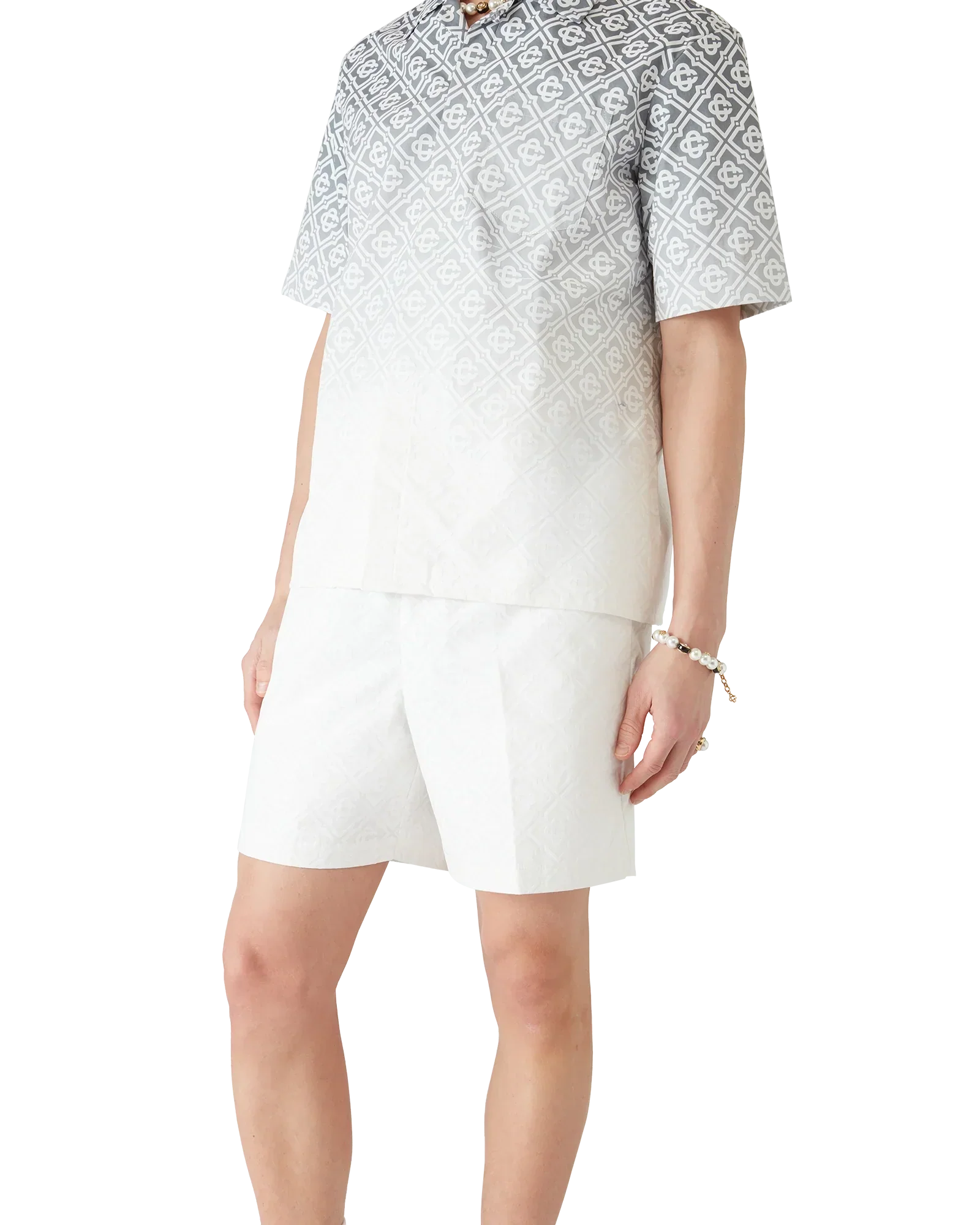 Puff Monogram Shorts | Casablanca Paris | Image 3