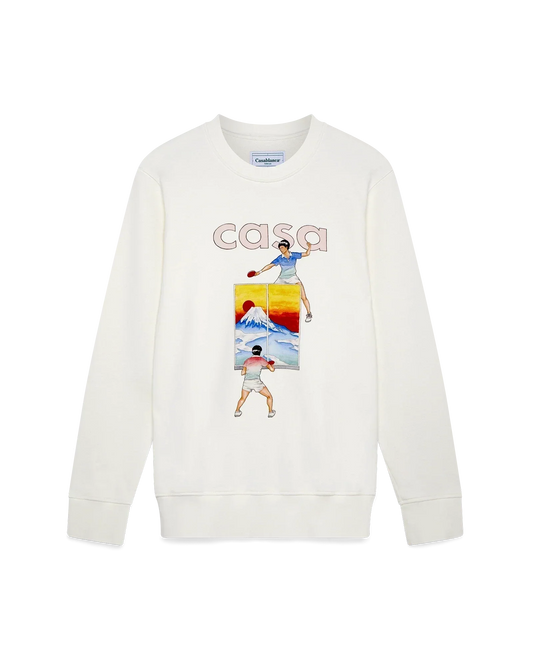 Fuji Ping Pong Sweatshirt | Casablanca Paris | Image 1