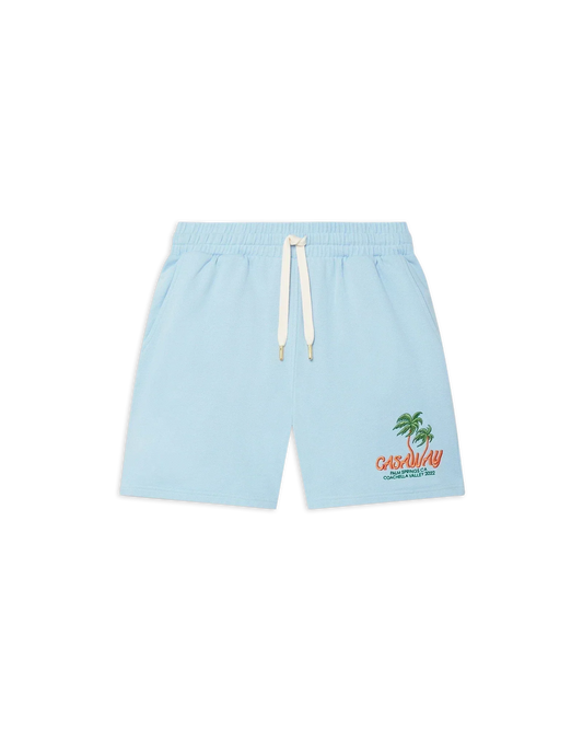 Blue Coachella Valley Sweatshorts | Casablanca Paris | Image 1