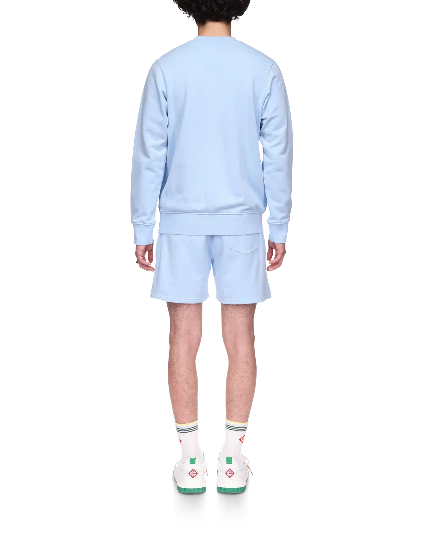 Blue Coachella Valley Sweatshorts | Casablanca Paris | Image 4