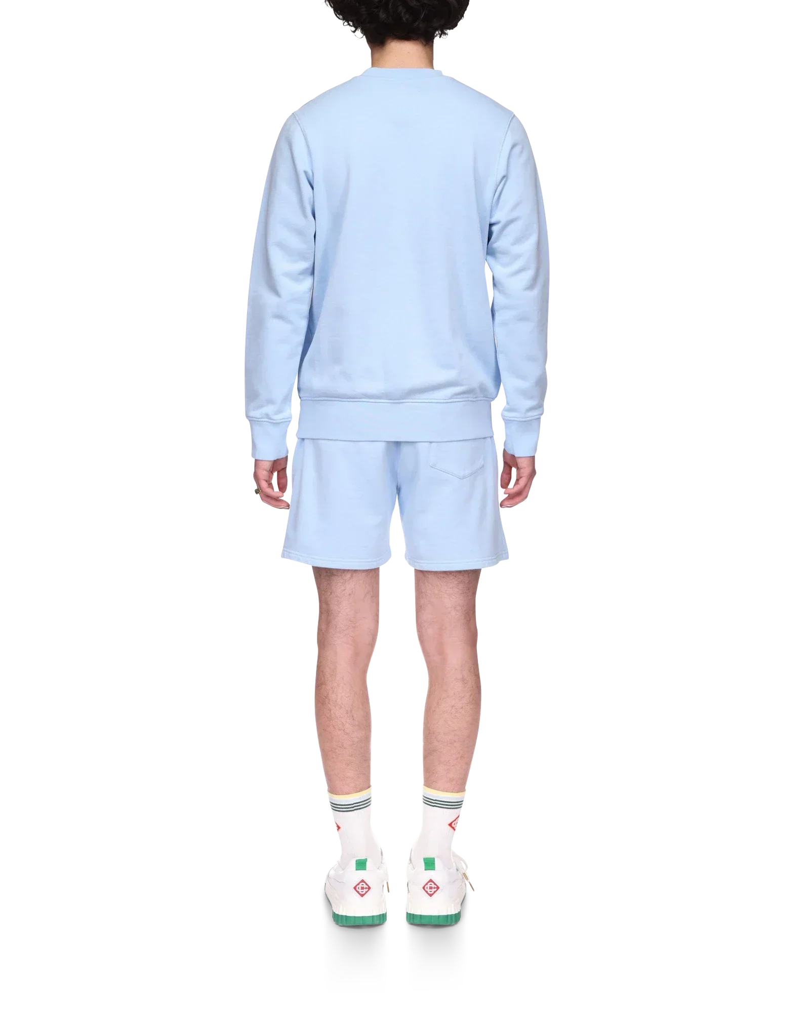 Blue Coachella Valley Sweatshorts | Casablanca Paris | Image 4