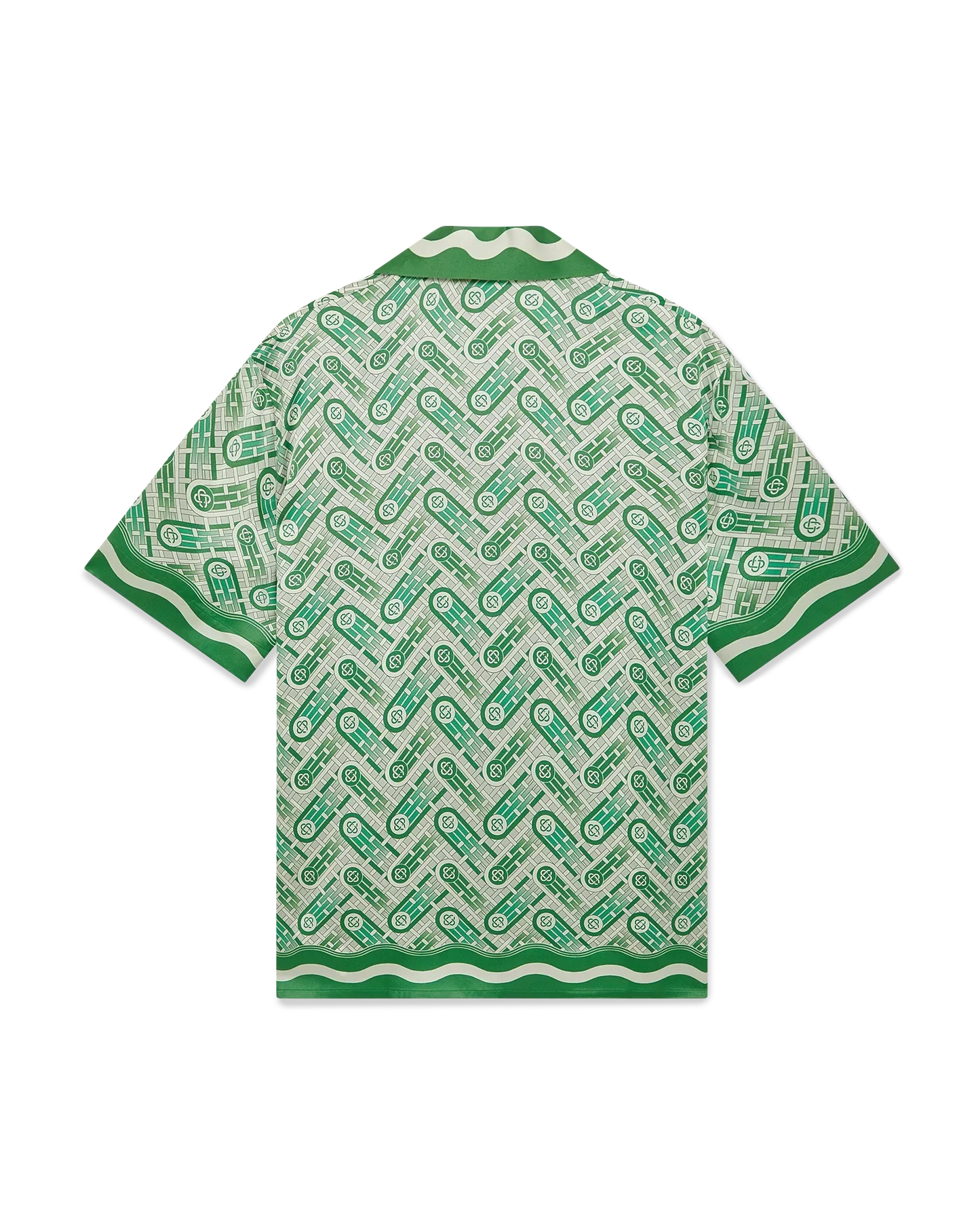 Ping Pong Short Sleeve Silk Shirt | Casablanca Paris | Image 10