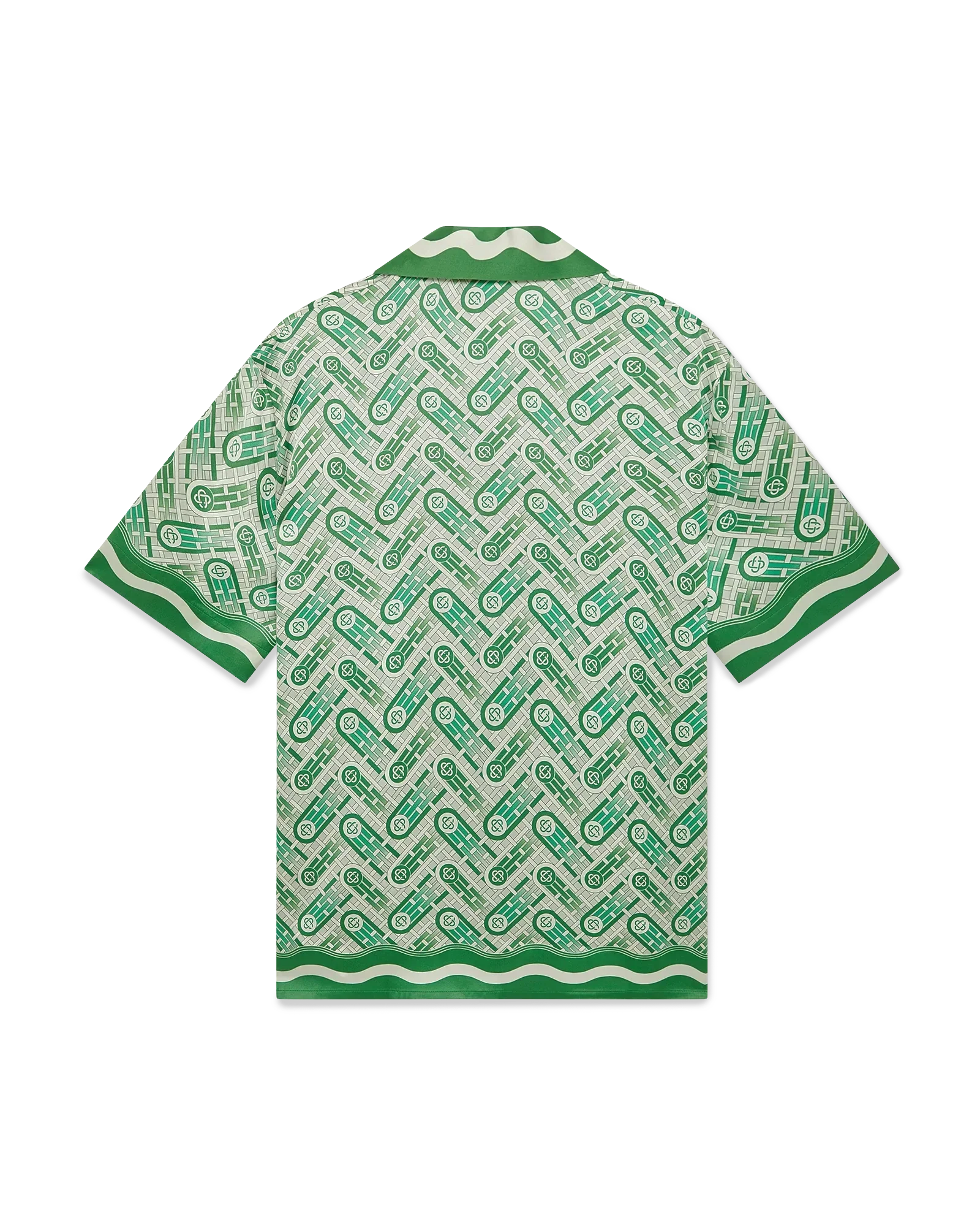 Ping Pong Short Sleeve Silk Shirt | Casablanca Paris | Image 10