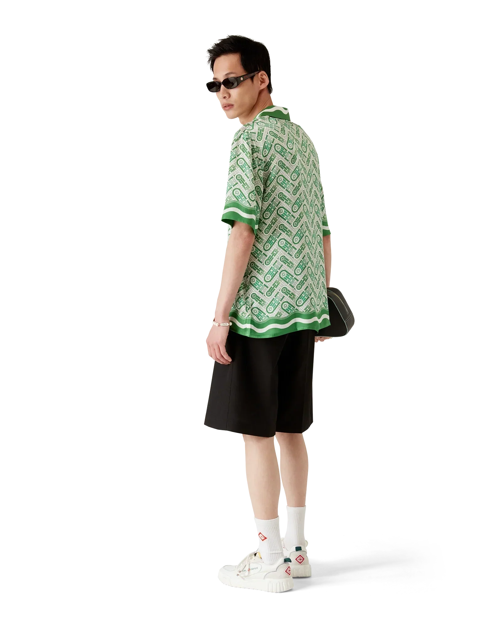 Ping Pong Short Sleeve Silk Shirt | Casablanca Paris | Image 5